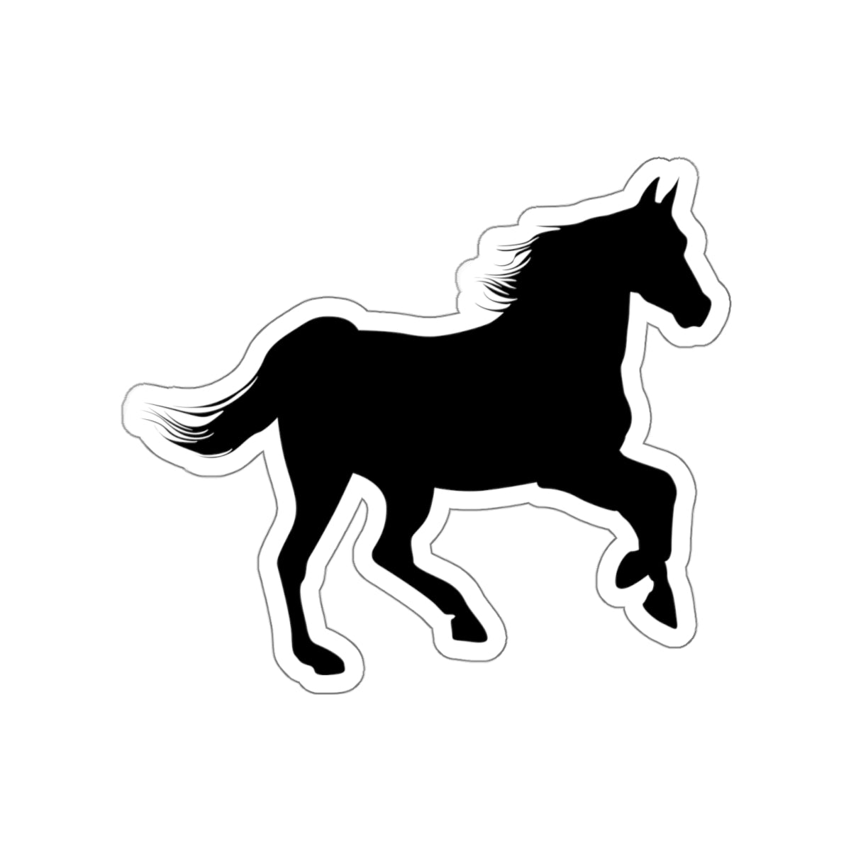 Die-cut stickers - Wild Horse - Prancing X 300