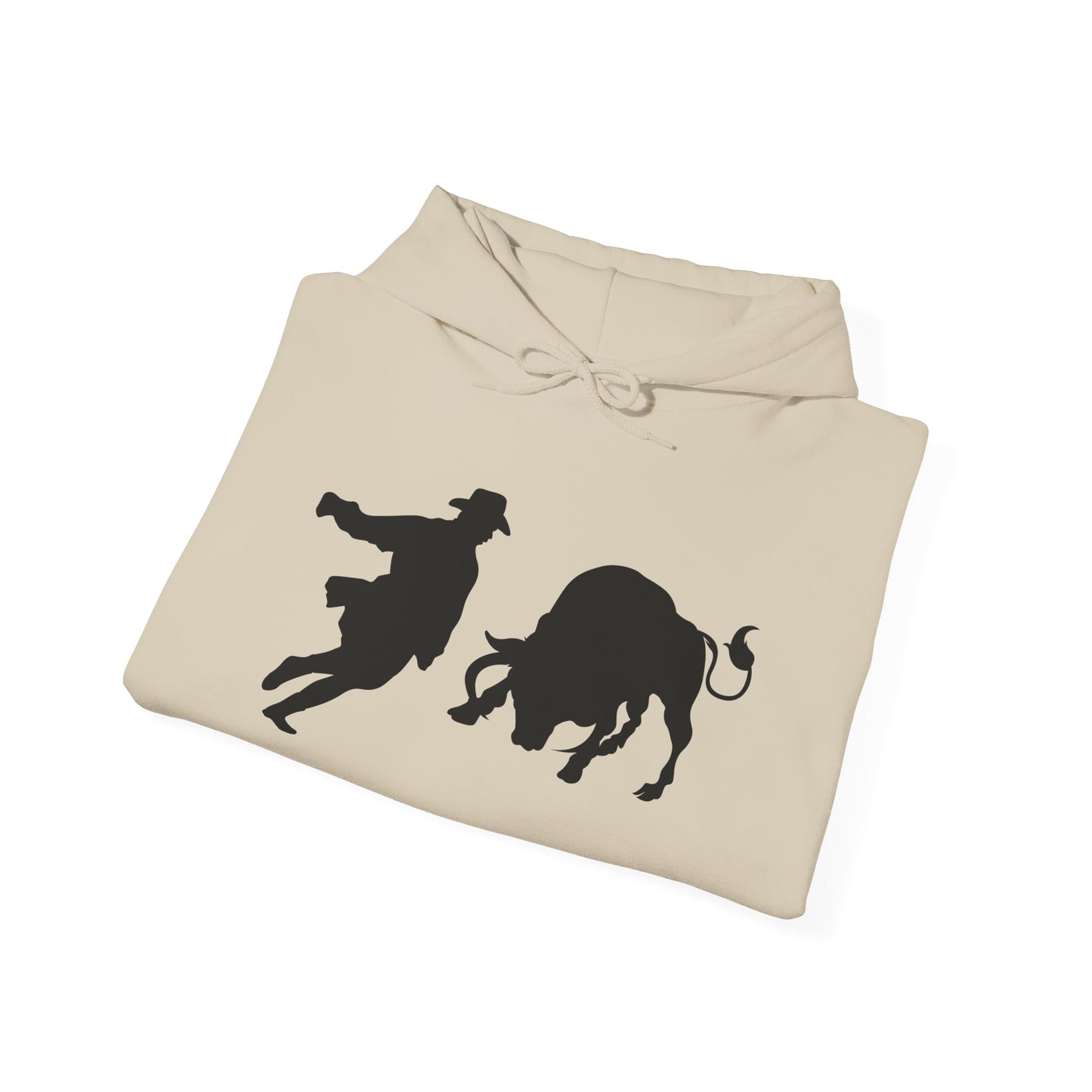 Unisex Hoodie - Clown and Bull - Silhouette