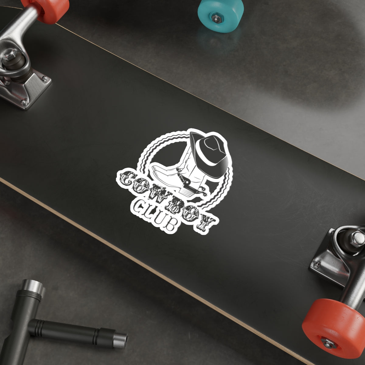 Die-cut stickers - Cowboy Club