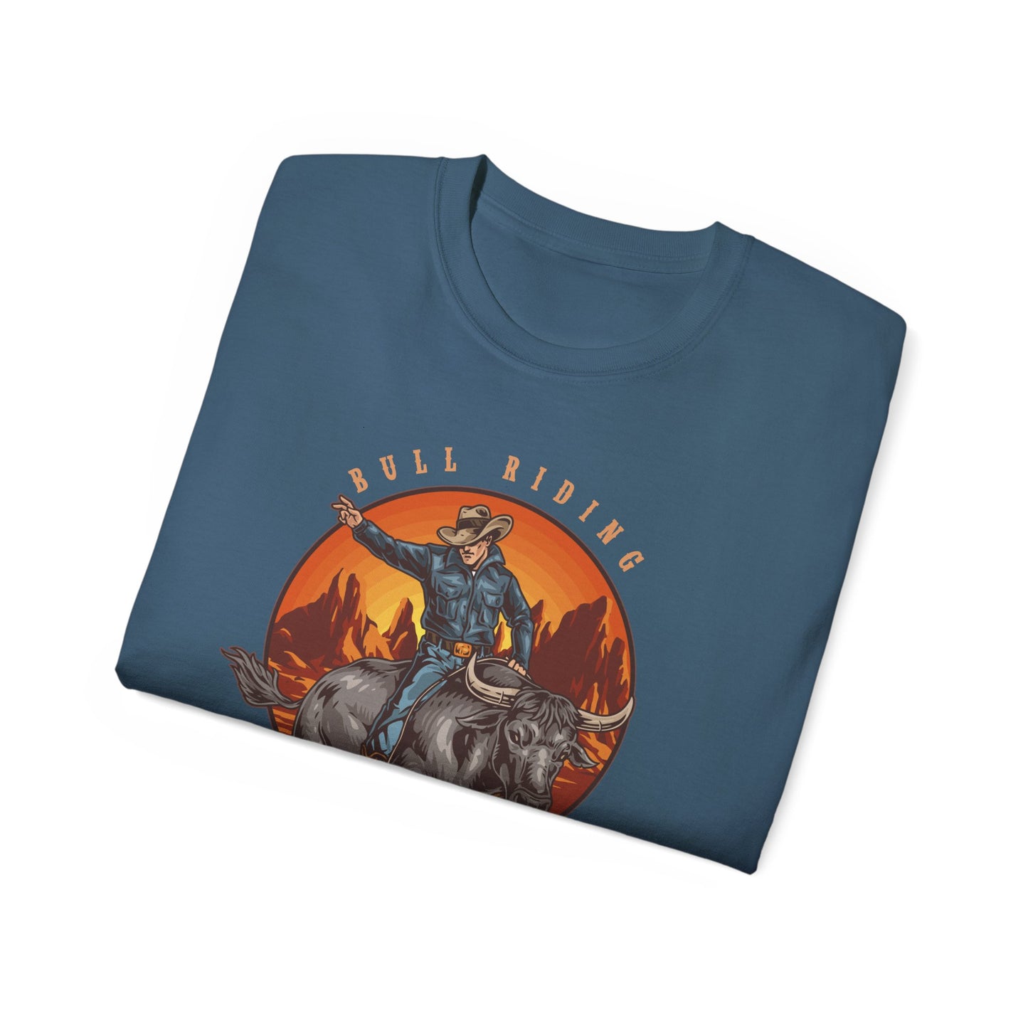 Unisex Ultra Cotton Tee - Bull Riding - Rodeo Super Show