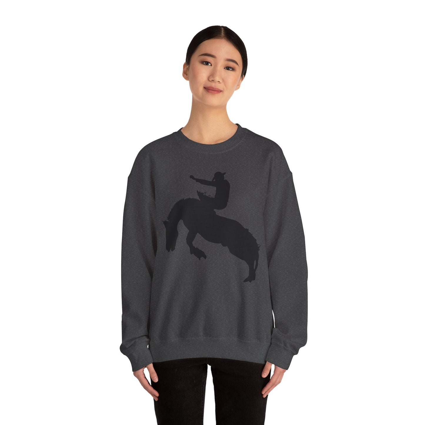 Crewneck Sweatshirt - Augusta - Rodeo - Silhouette