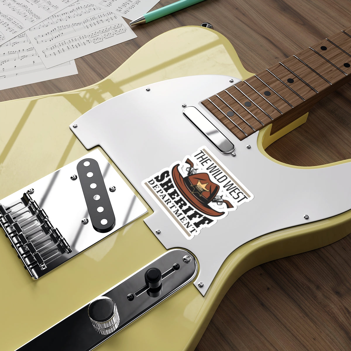 Die-cut stickers - The Wild West - Sheriff Department