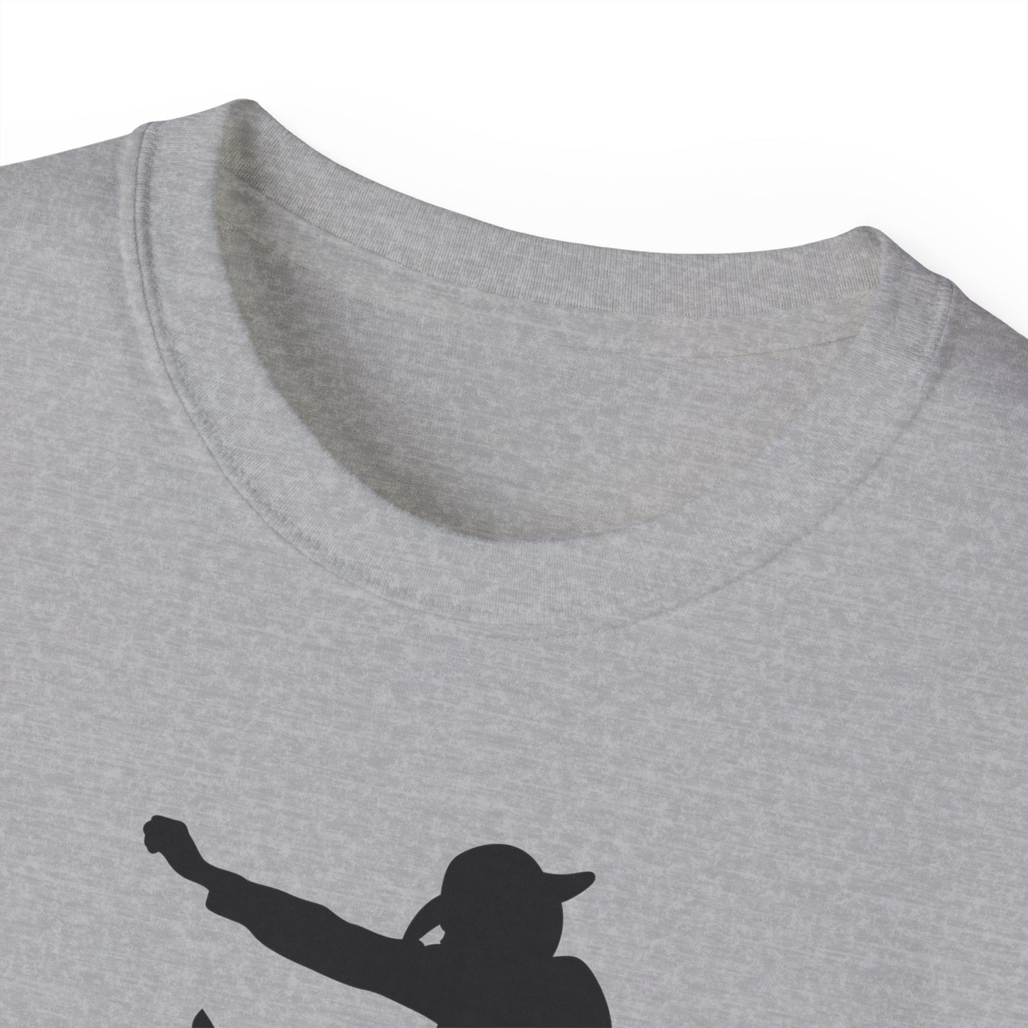 Unisex Ultra Cotton Tee - Augusta - Rodeo - Silhouette