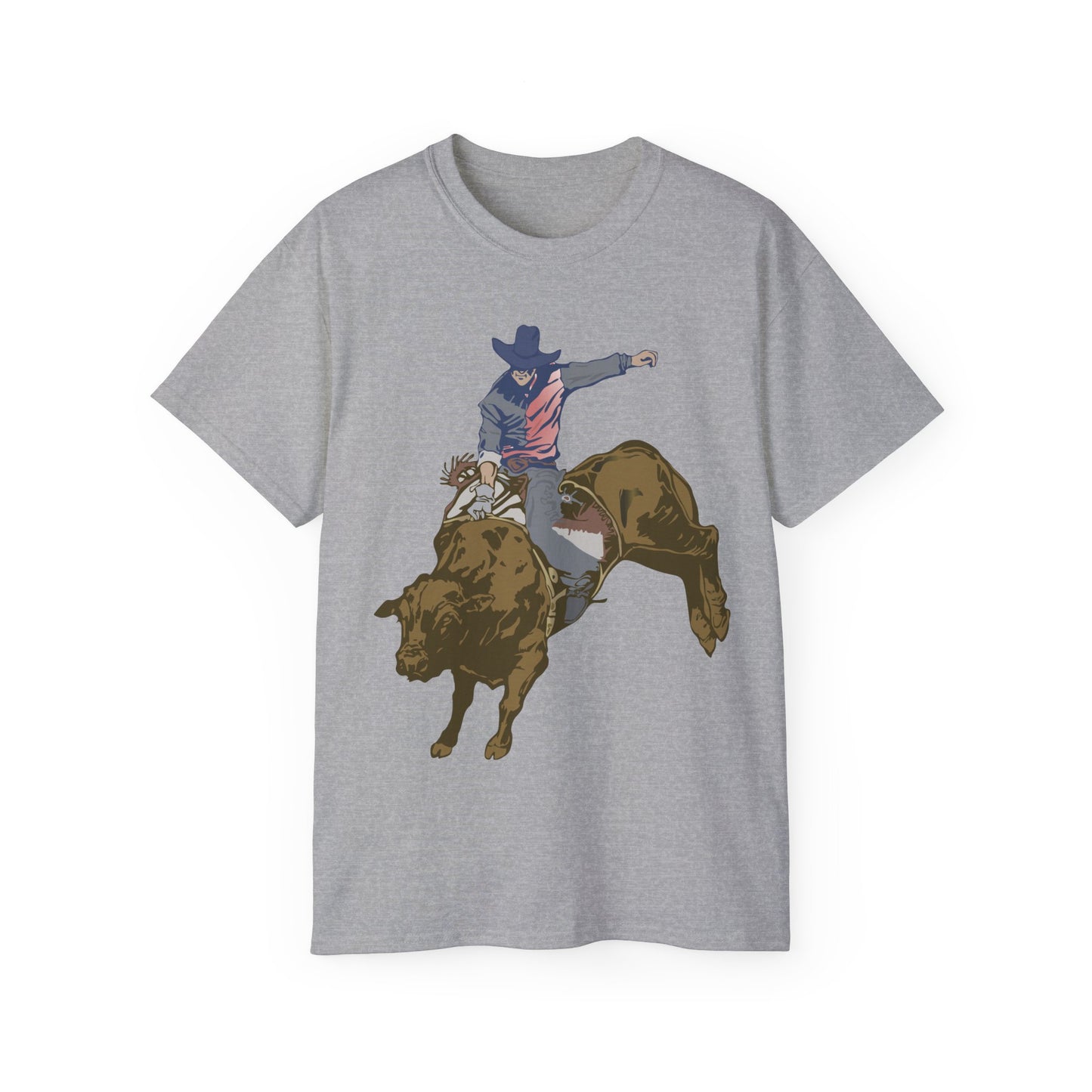 Unisex Ultra Cotton Tee - Cowboy - Rodeo