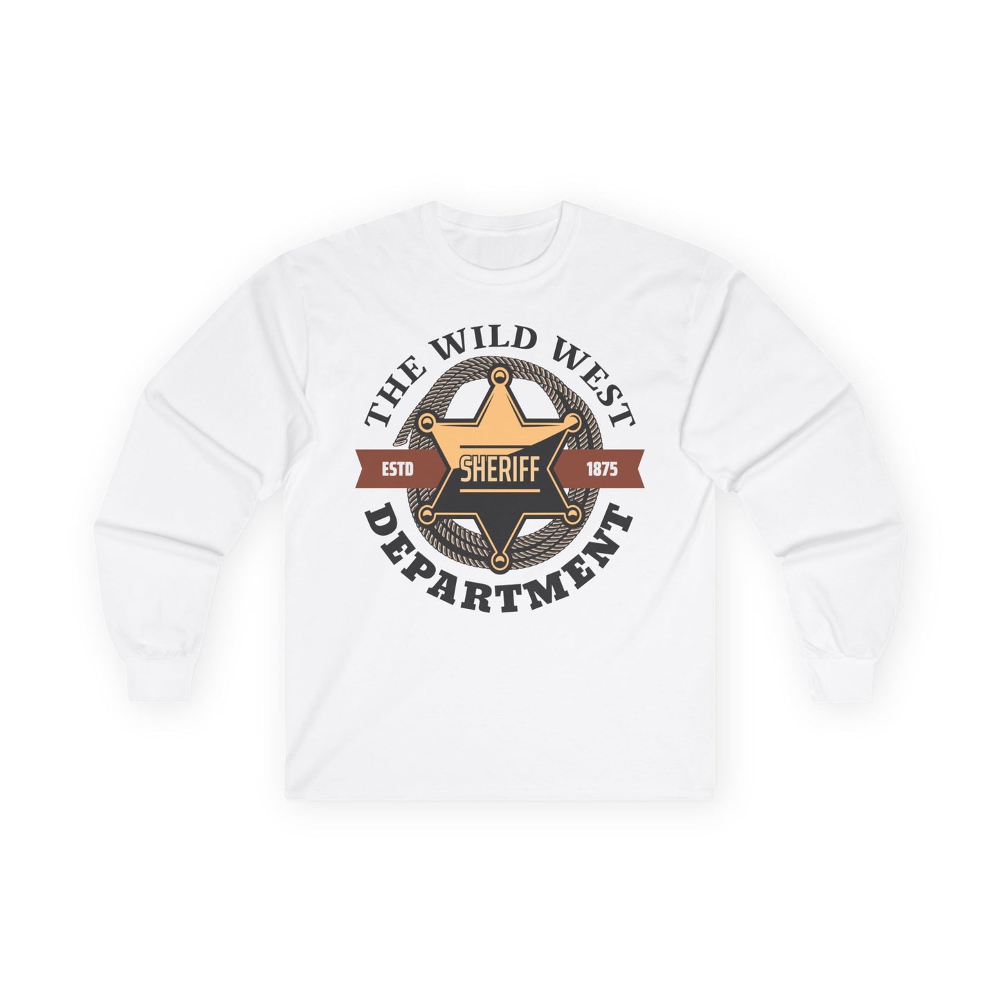Unisex Ultra Cotton Long Sleeve Tee - Sheriff Depart