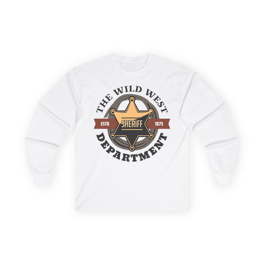 Unisex Ultra Cotton Long Sleeve Tee - Sheriff Depart