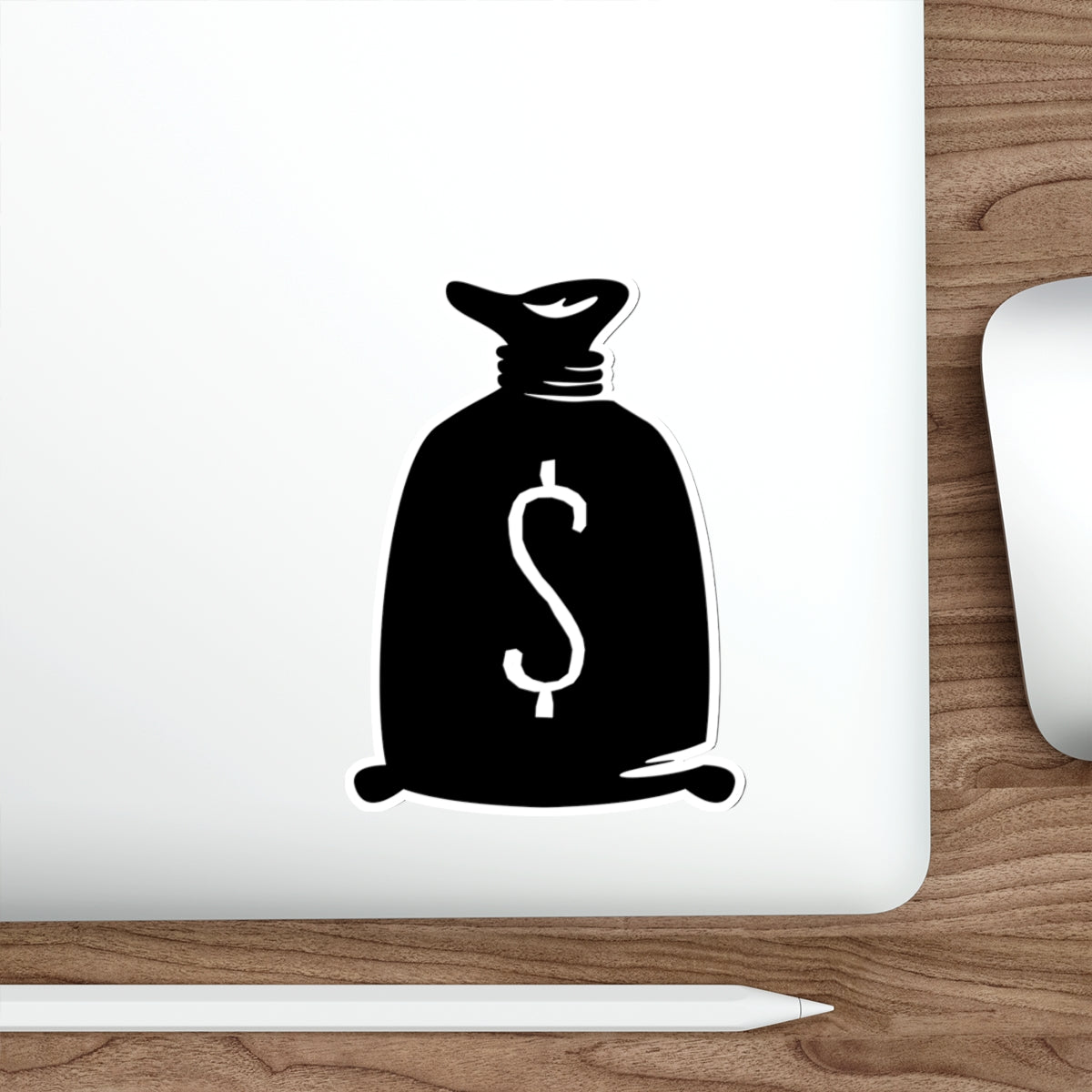 Die-cut stickers - Bank Money Bag X 300