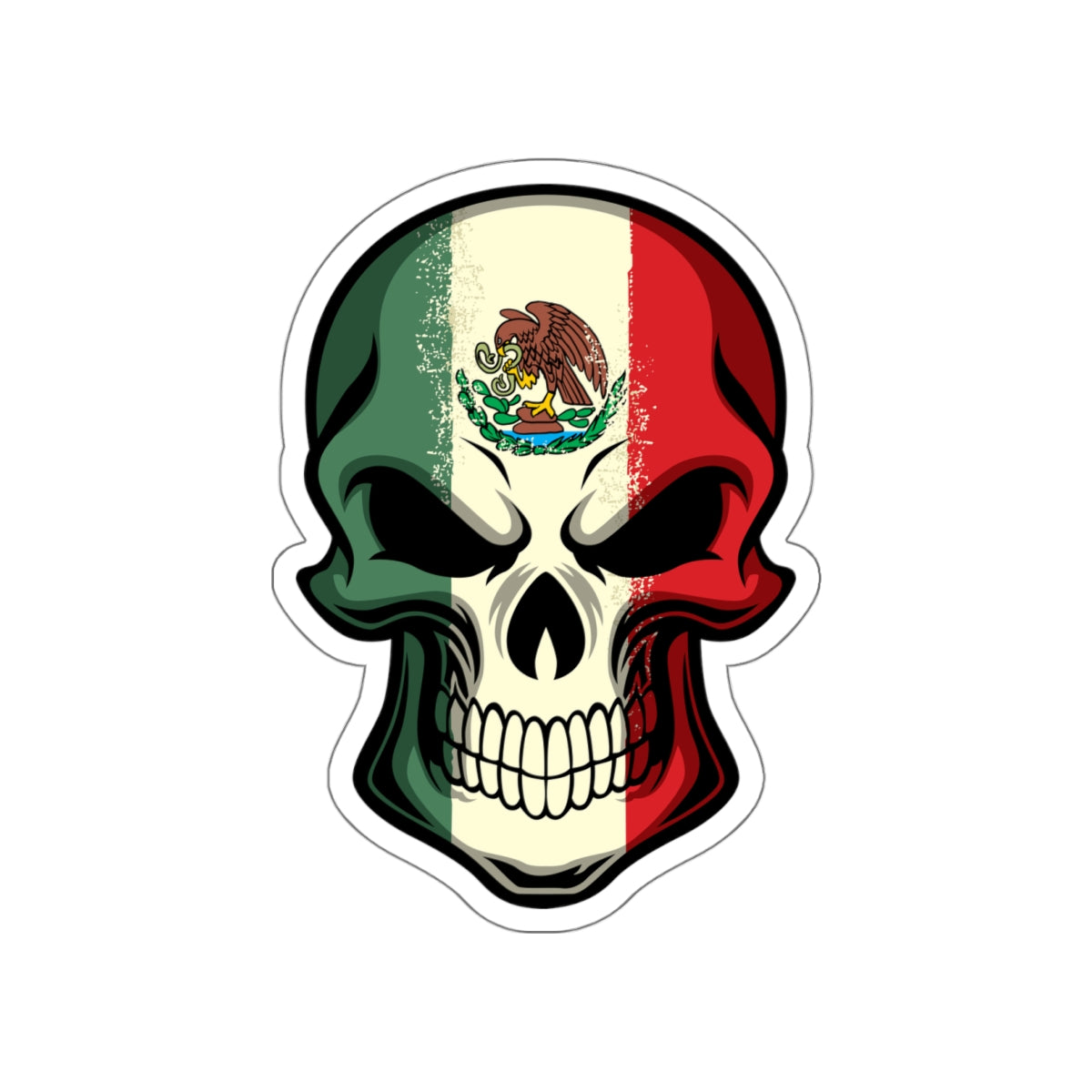 Die-cut stickers - Mexican Skull