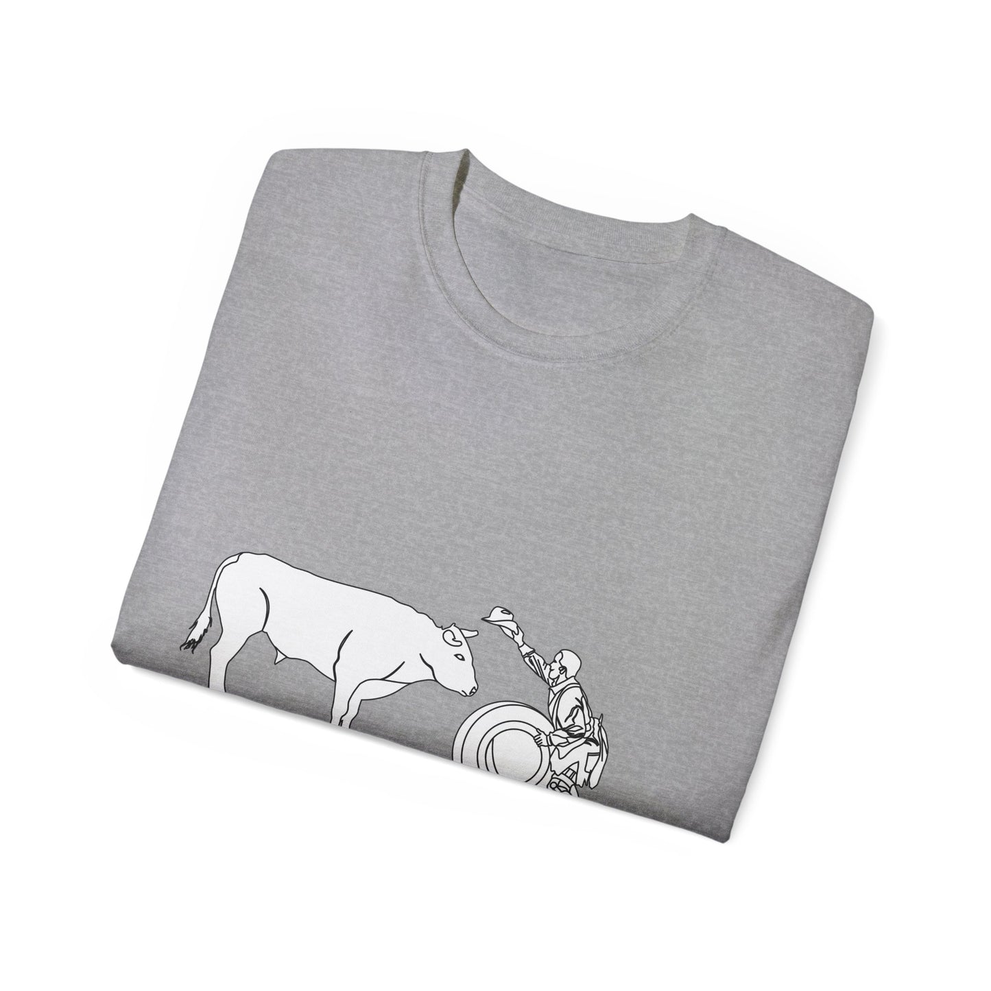 Unisex Ultra Cotton Tee - Clown and Bull - LA