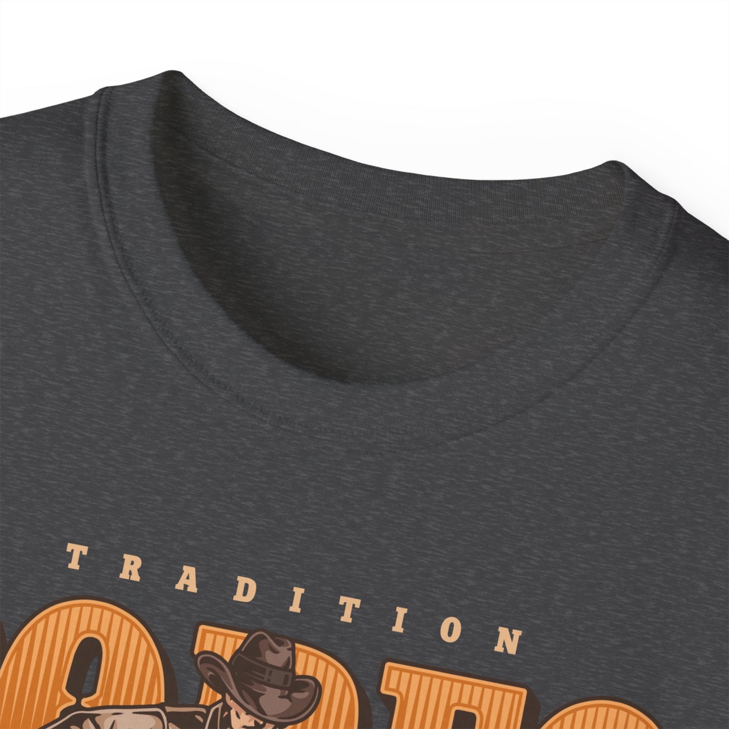 Unisex Ultra Cotton Tee - Tradition Rodeo Show - Bull Riding Events