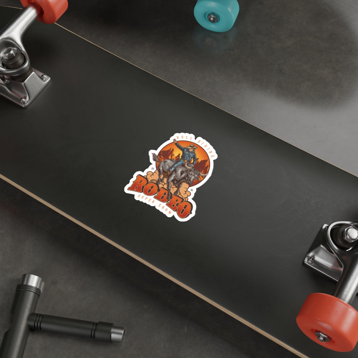 Die-cut stickers - Bull Riding - Rodeo Super Show