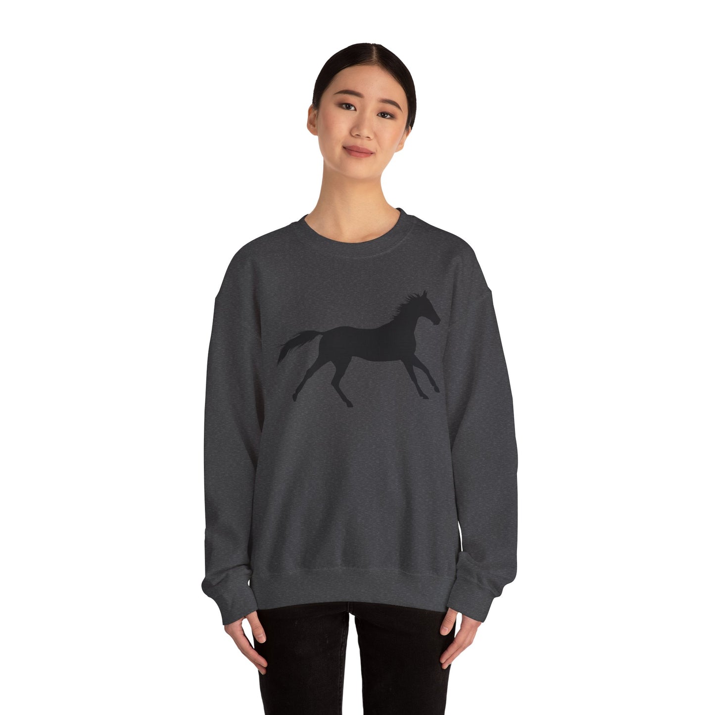Crewneck Sweatshirt - Wild Horse - Running X 300