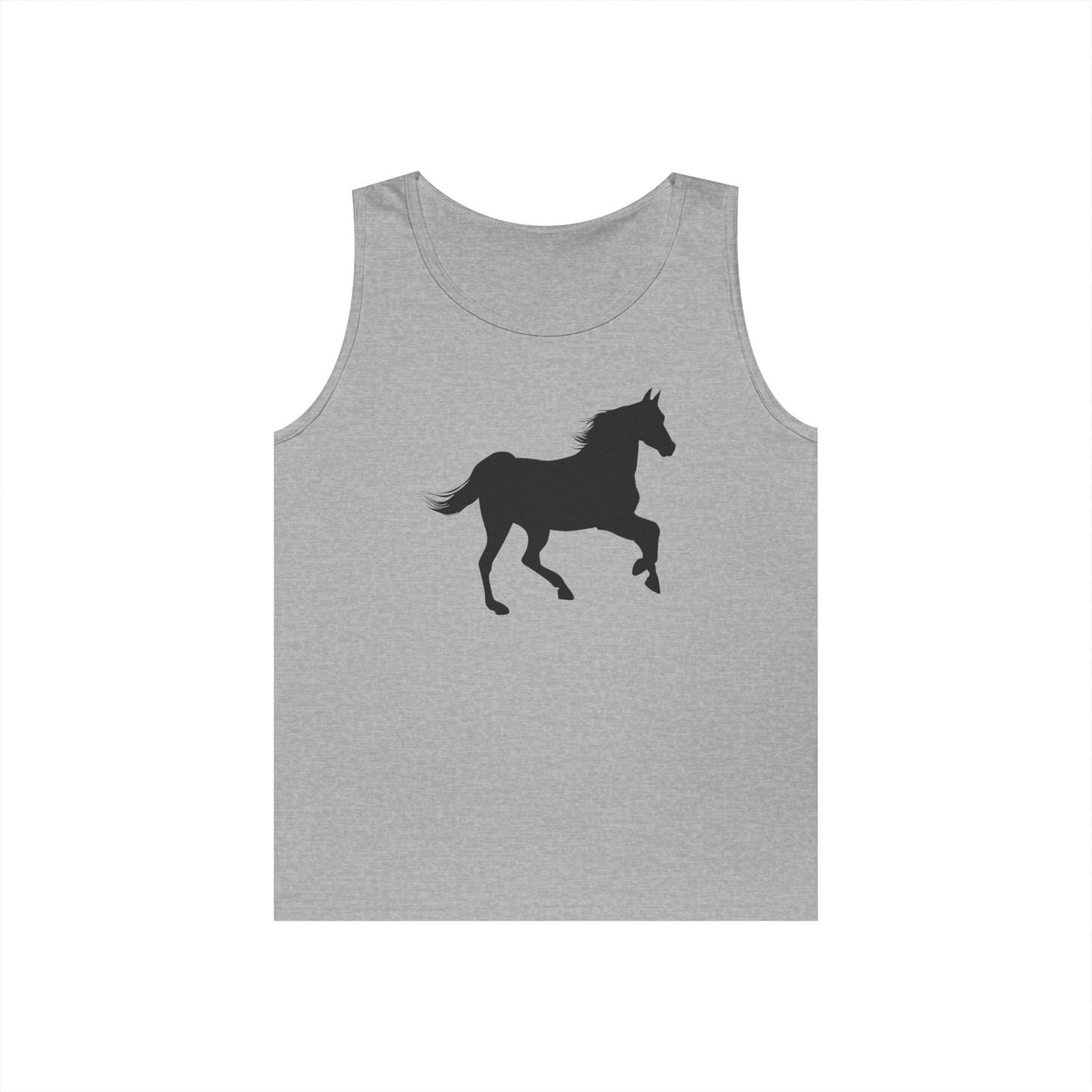 Unisex Heavy Cotton Tank Top - Wild Horse - Prancing X 300