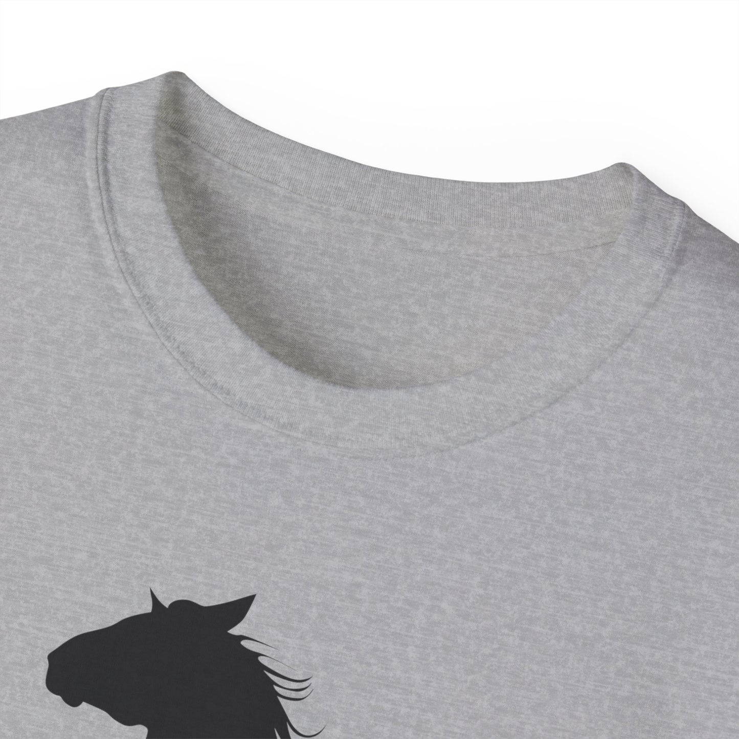 Unisex Ultra Cotton Tee - Wild Horse - Standing 2 Feet X 300