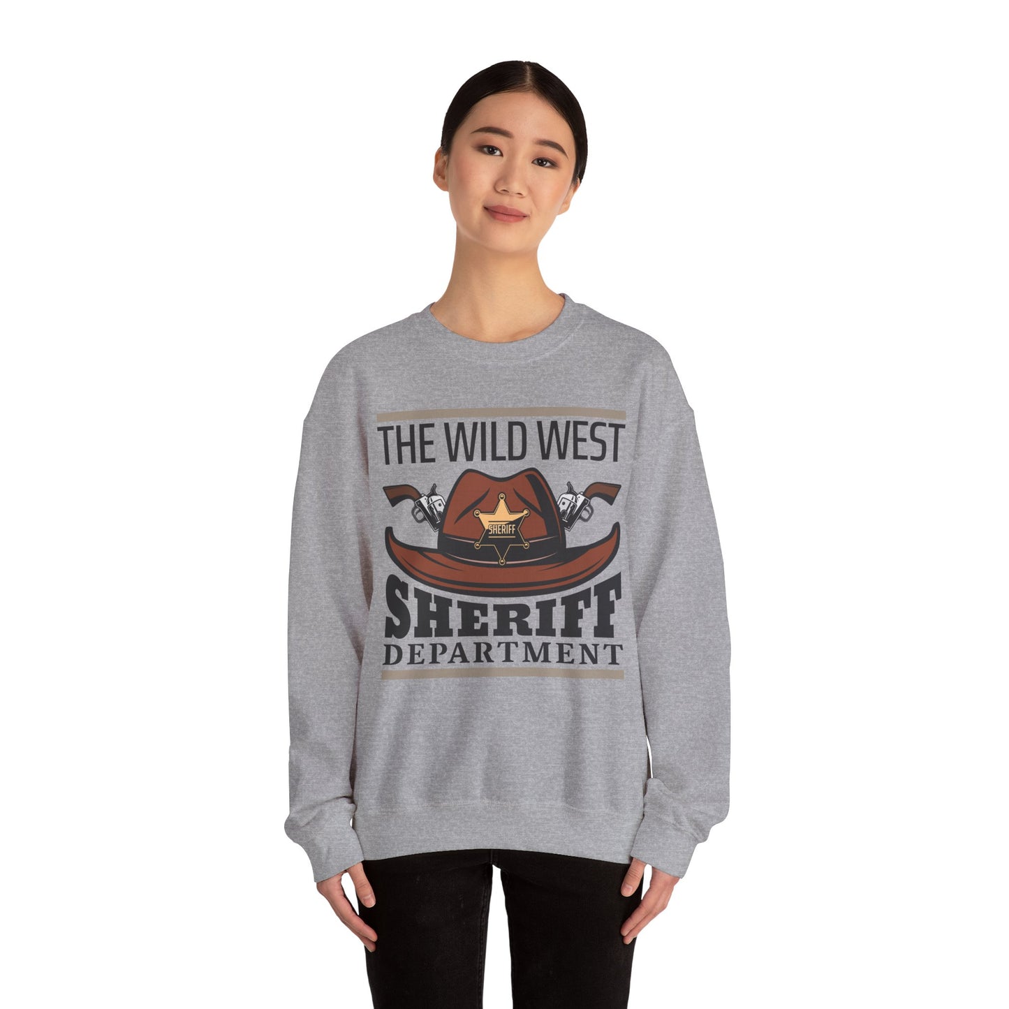 Crewneck Sweatshirt - The Wild West - Sheriff Department