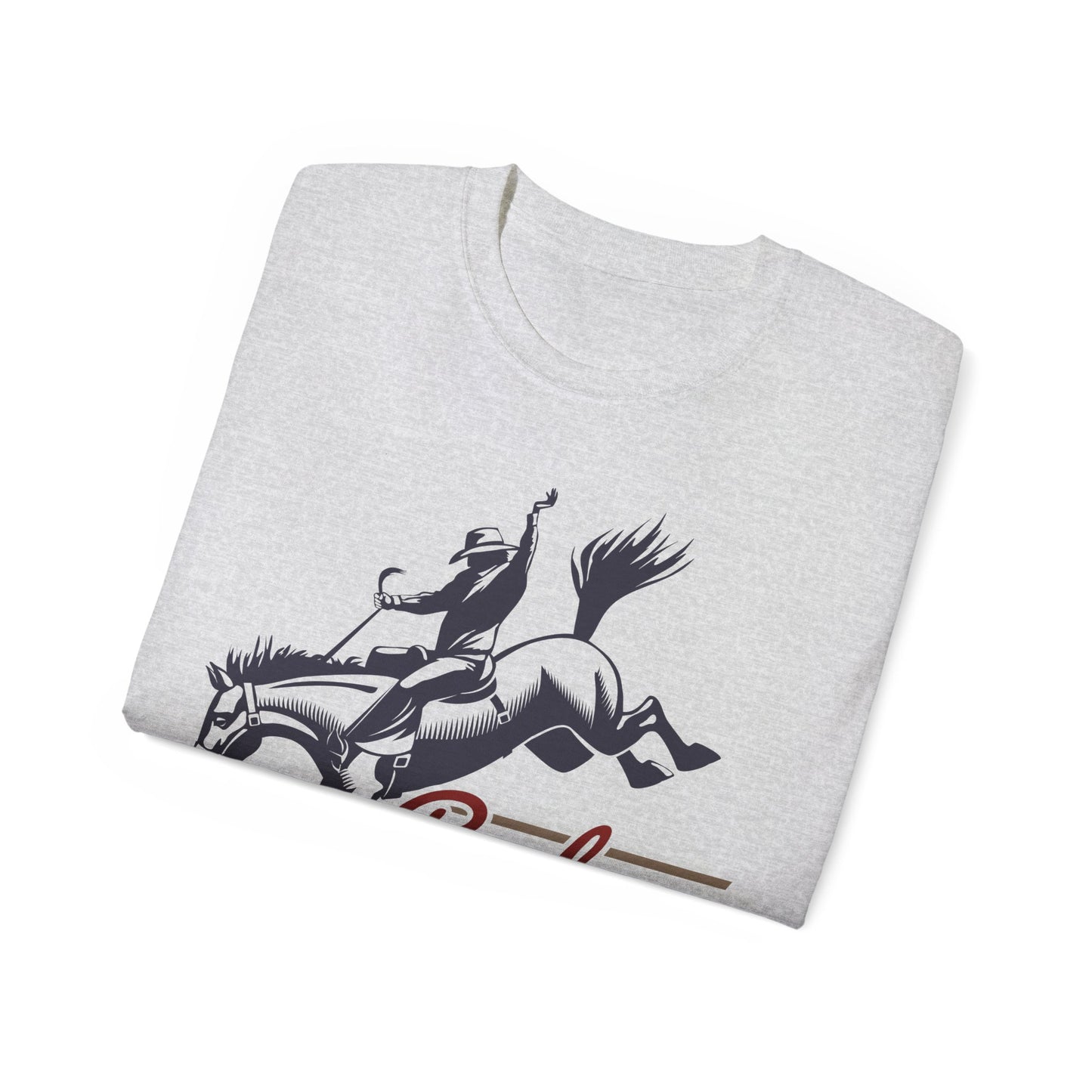 Unisex Ultra Cotton Tee - Western Cowboy - Rodeo Club