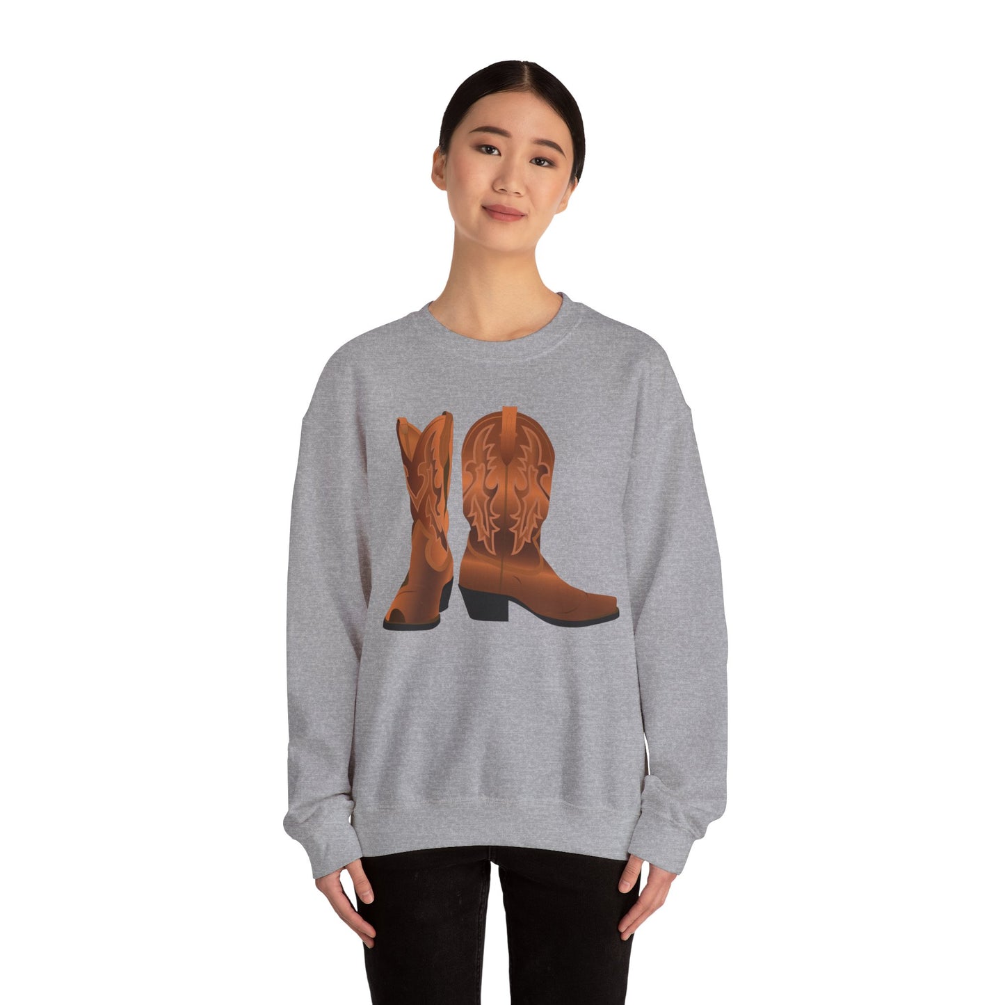 Crewneck Sweatshirt - Rodeo - Cowboy Boots