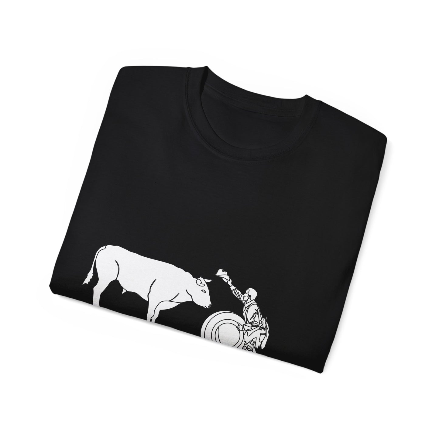 Unisex Ultra Cotton Tee - Clown and Bull - LA