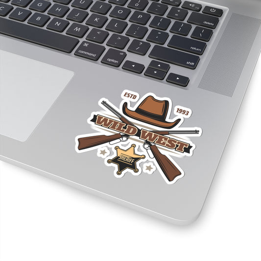 Kiss-Cut Stickers - Wild West - Sheriff