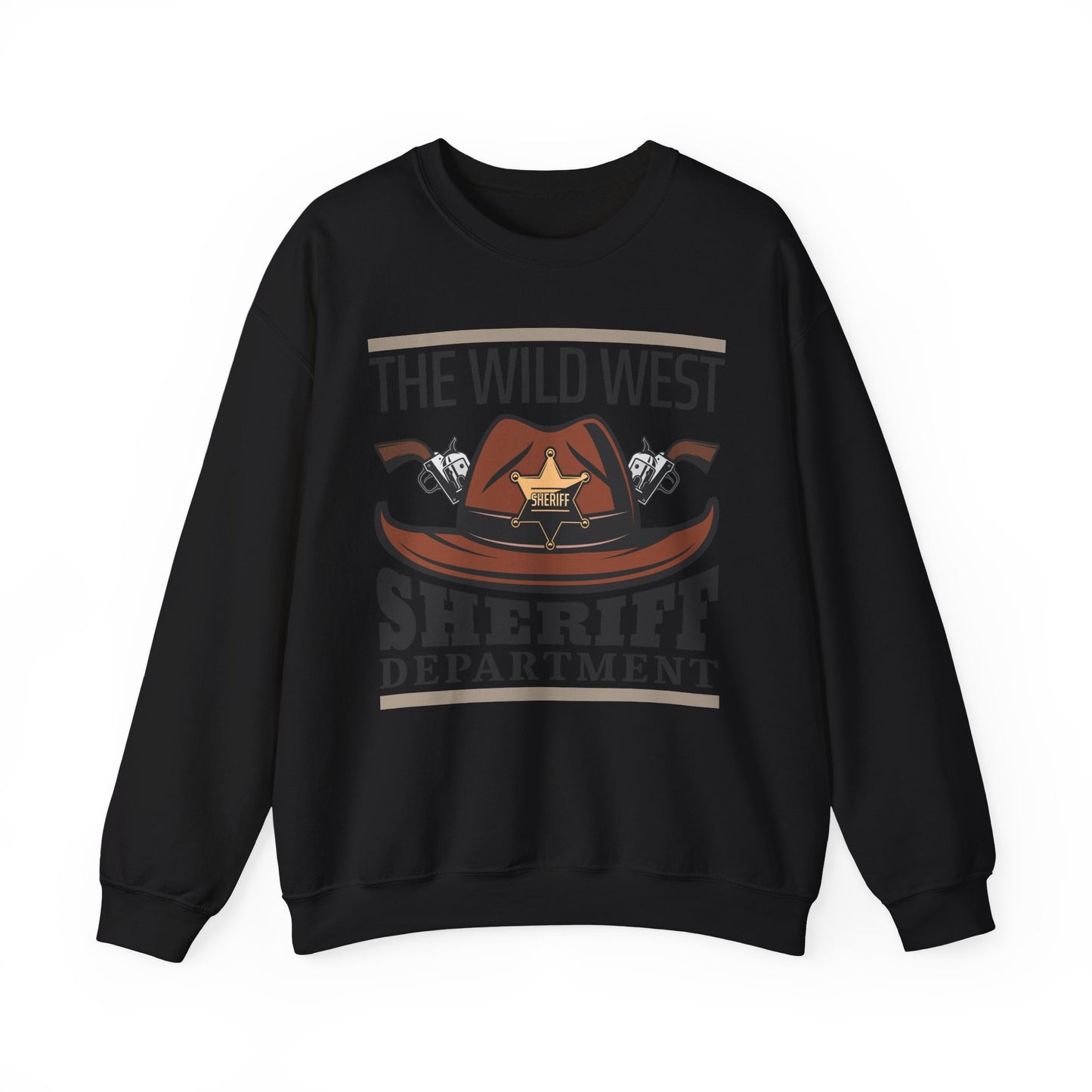 Crewneck Sweatshirt - The Wild West - Sheriff Department