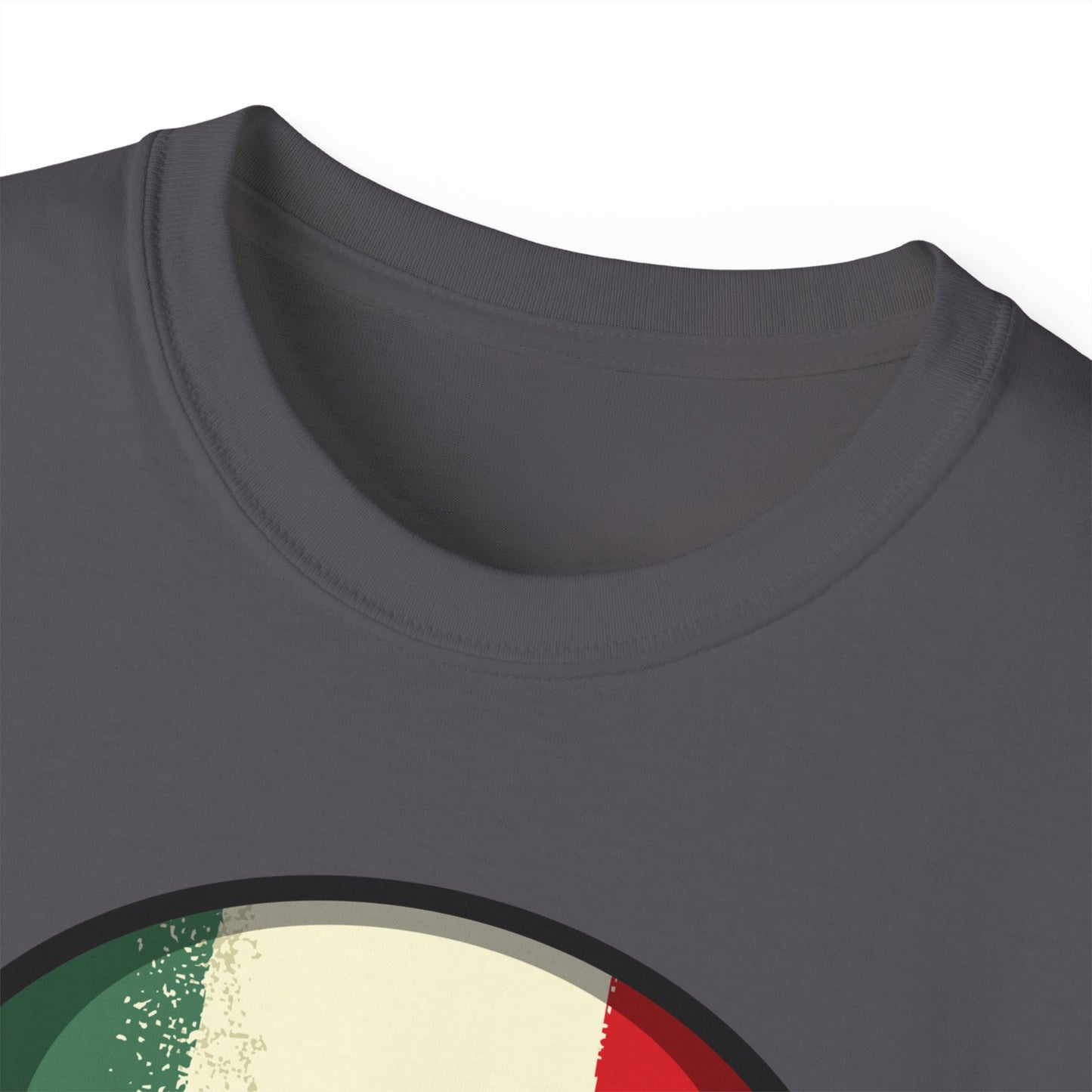 Unisex Ultra Cotton Tee - Red White Green Skull