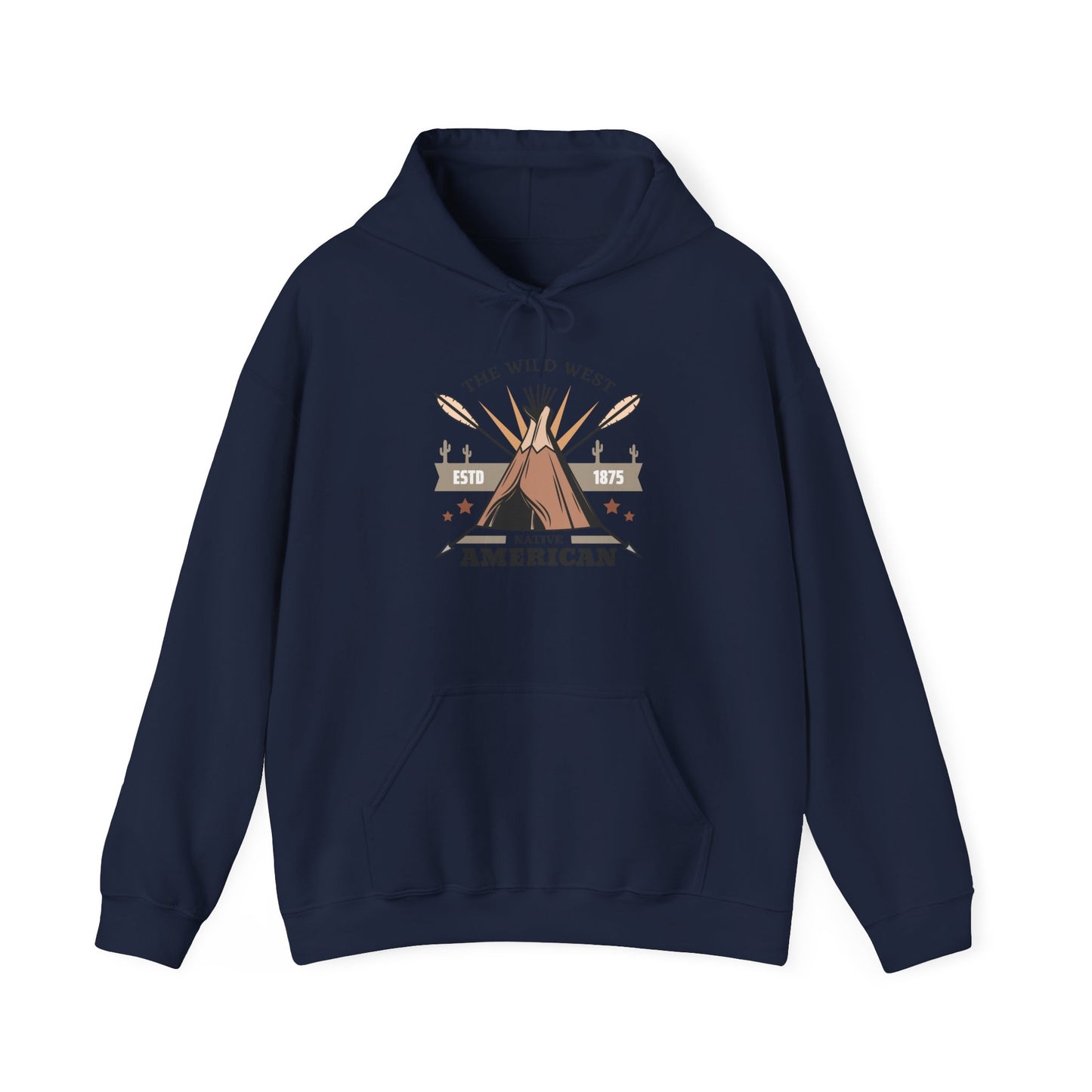 Unisex Hoodie - The Wild West - Native American