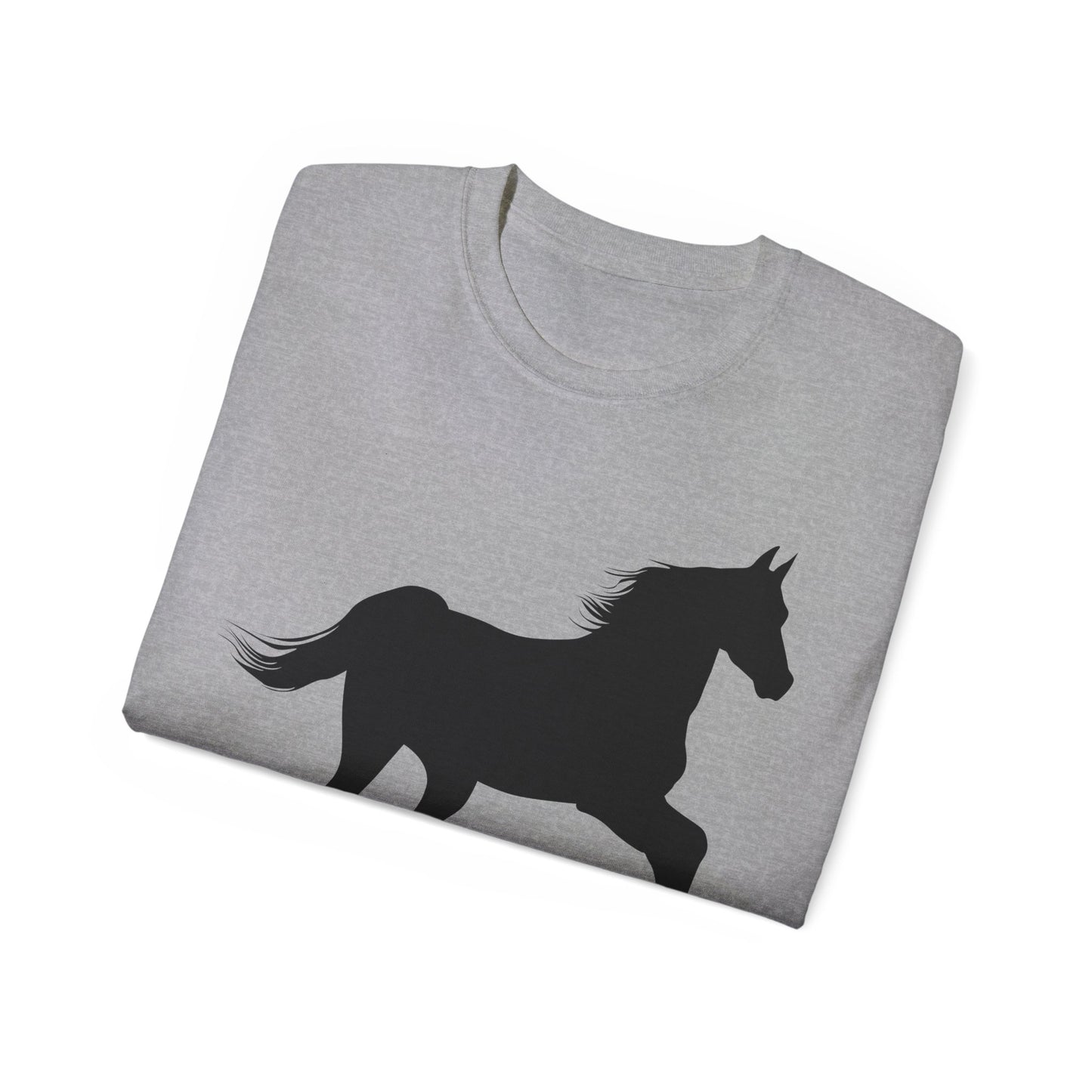 Unisex Ultra Cotton Tee - Wild Horse - Prancing X 300