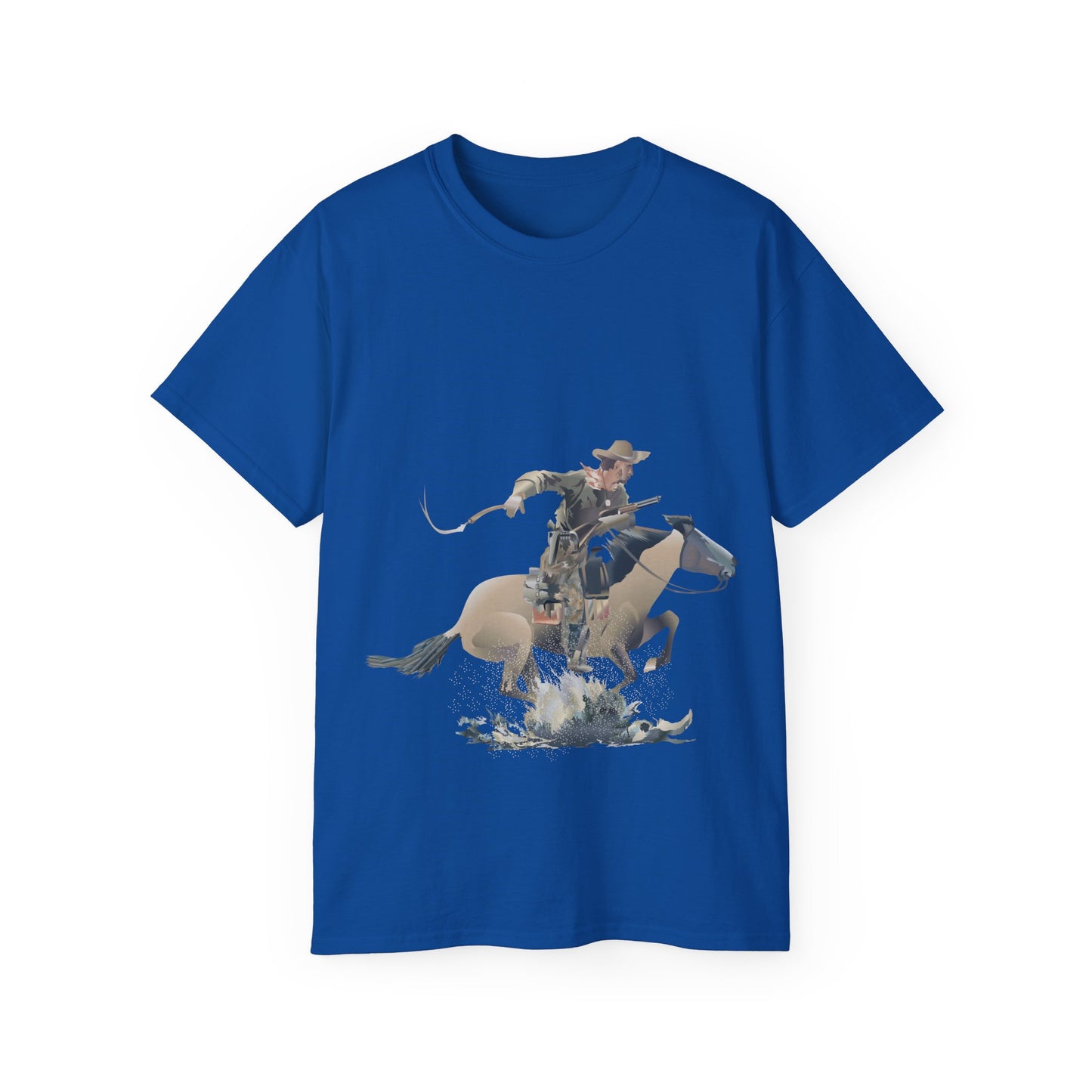 Unisex Ultra Cotton Tee - COWBOY