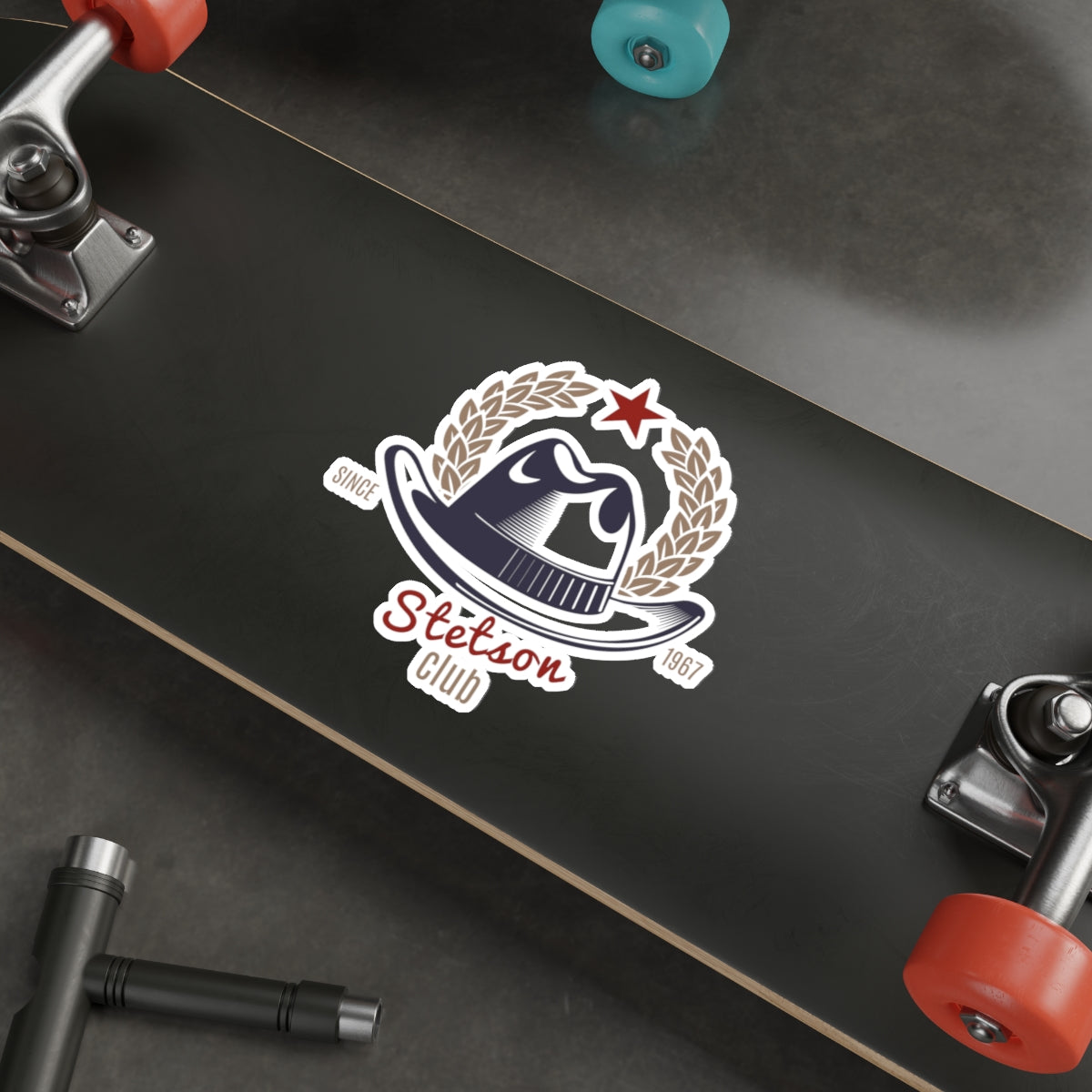 Die-cut stickers - Stetson Club