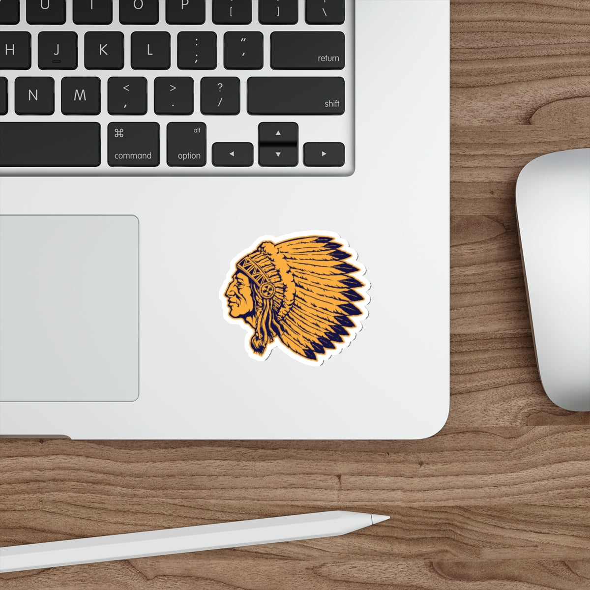Die-cut stickers - Indian Chief