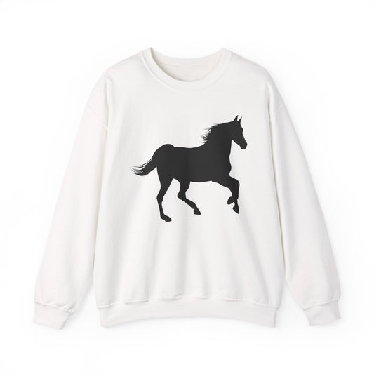 Crewneck Sweatshirt - Wild Horse - Prancing X 300