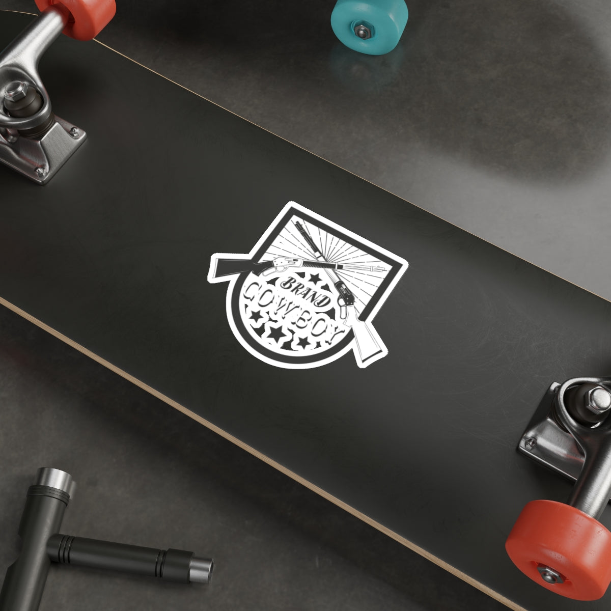 Die-cut stickers - Brand Cowboy