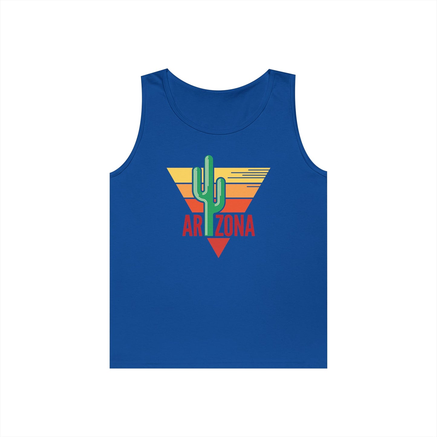 Unisex Heavy Cotton Tank Top - Arizona - Red