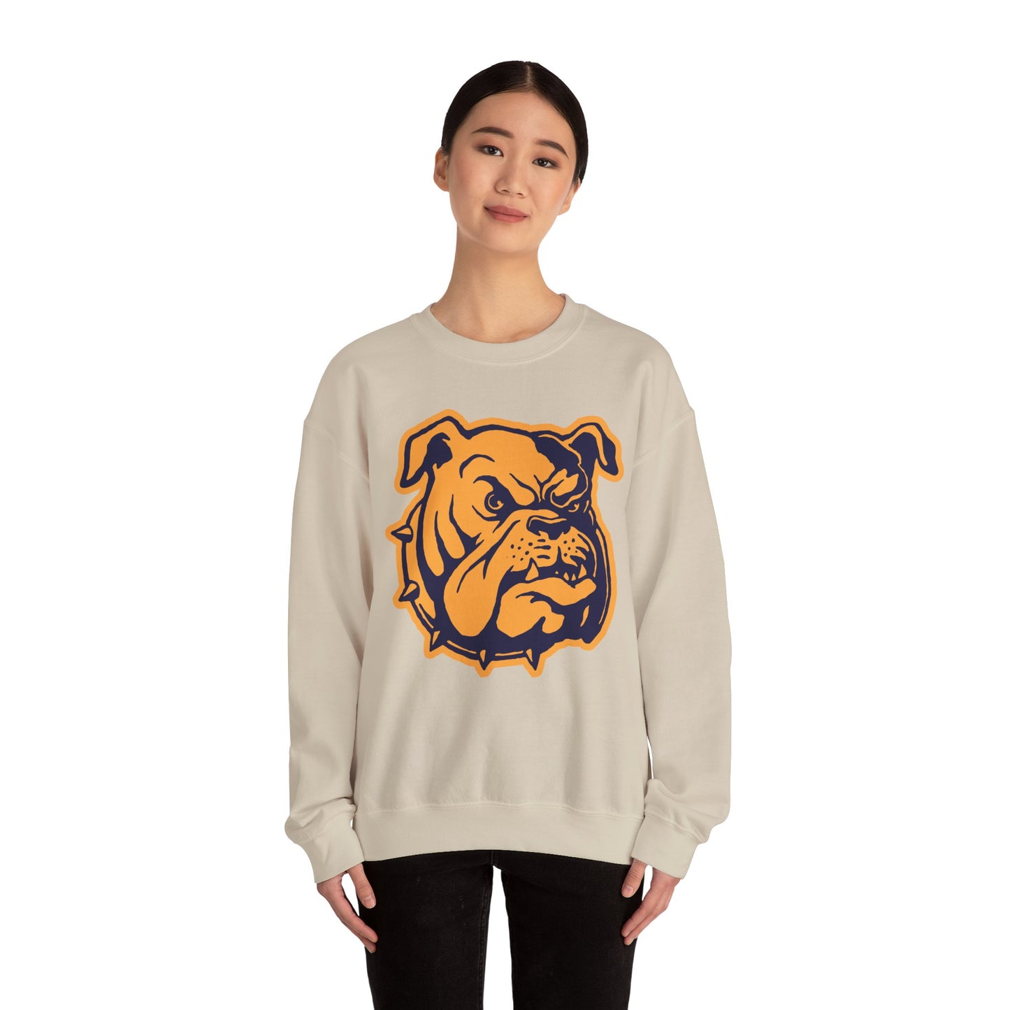 Crewneck Sweatshirt - Bulldog Head