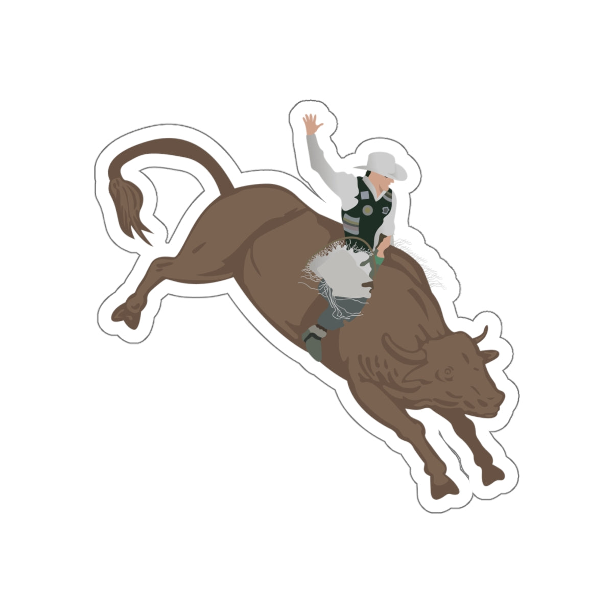 Die-cut stickers - Cowboy - V2