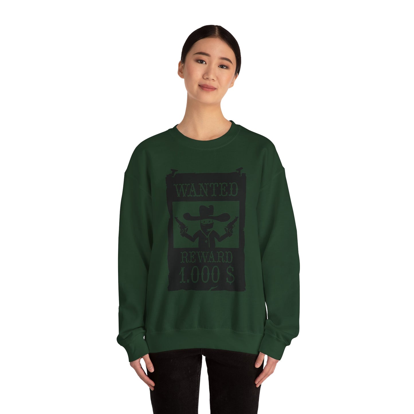 Crewneck Sweatshirt - Wanted Poster X 300