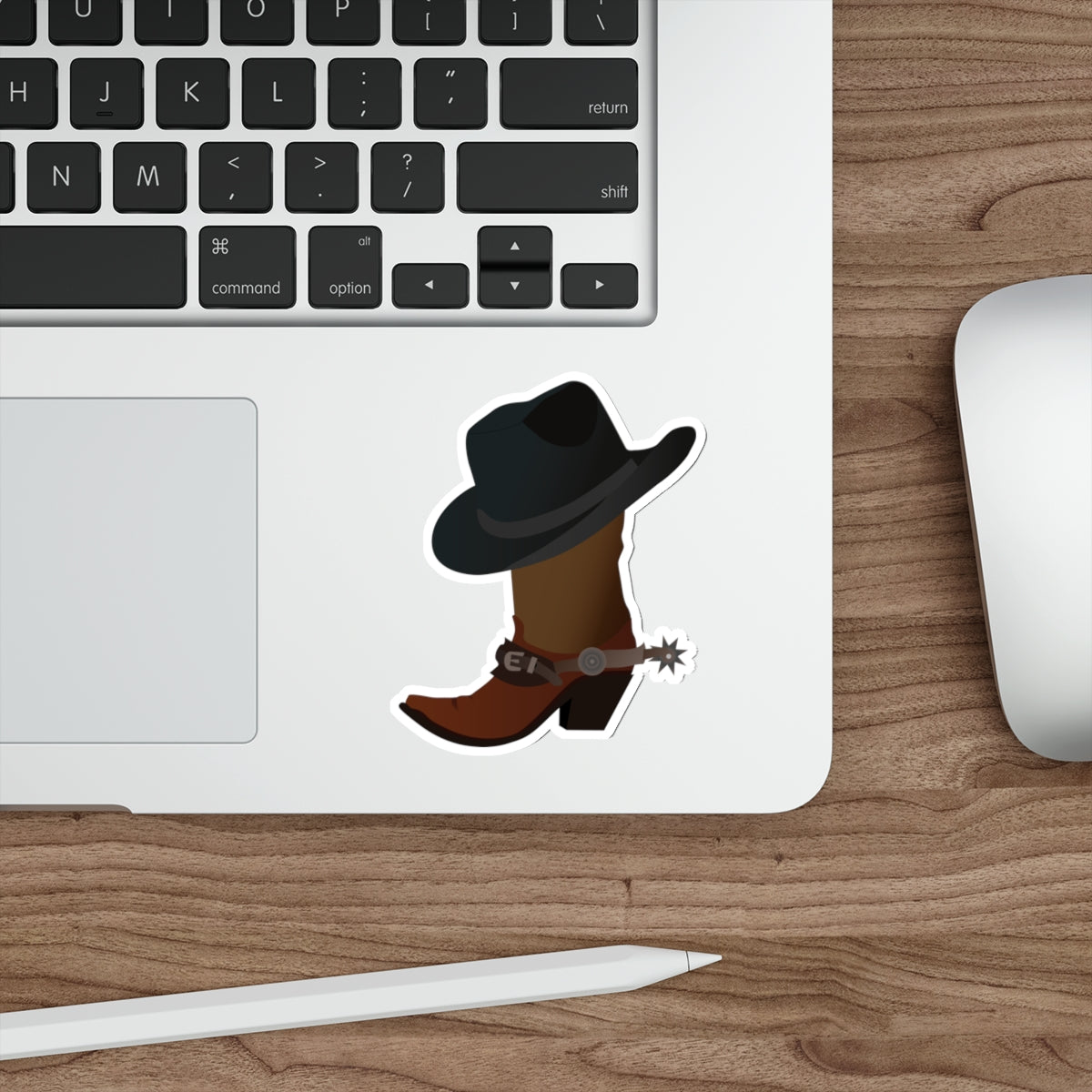 Die-cut stickers - Rodeo - Boots and Hat and Spurs