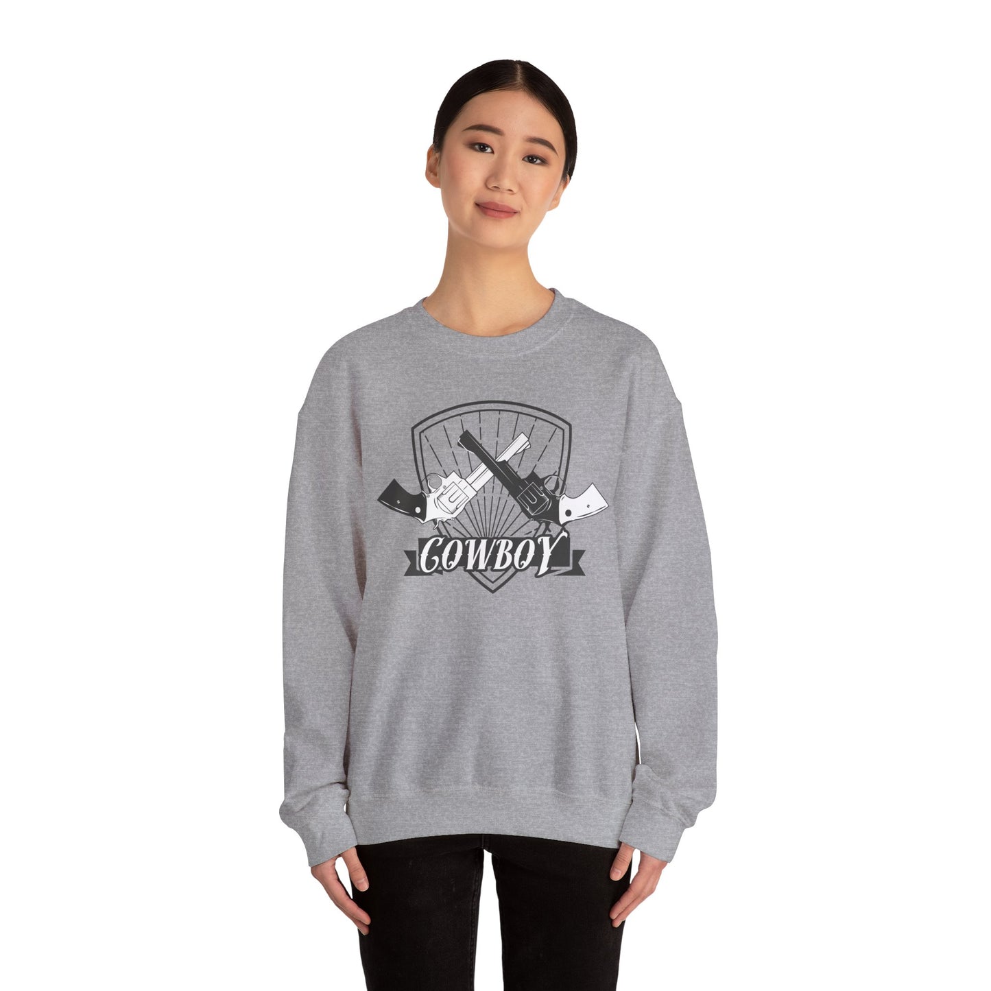 Crewneck Sweatshirt - Cowboy Rifles