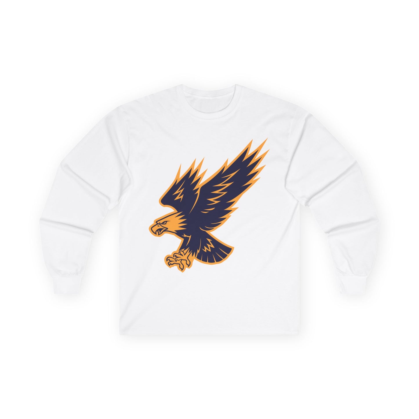 Unisex Ultra Cotton Long Sleeve Tee - Attacking Eagle