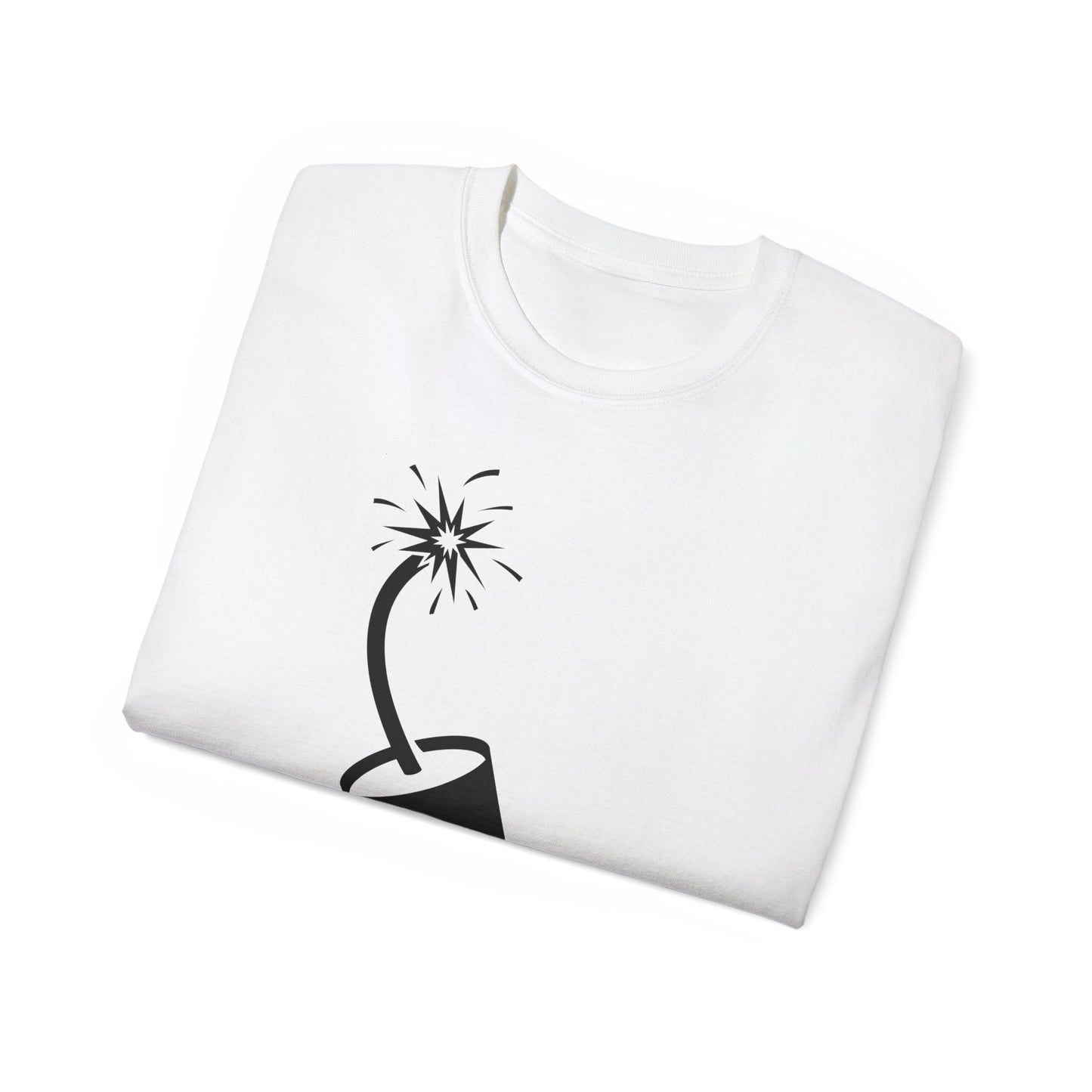 Unisex Ultra Cotton Tee - Dynamite Stick w Burng Fuse X 300