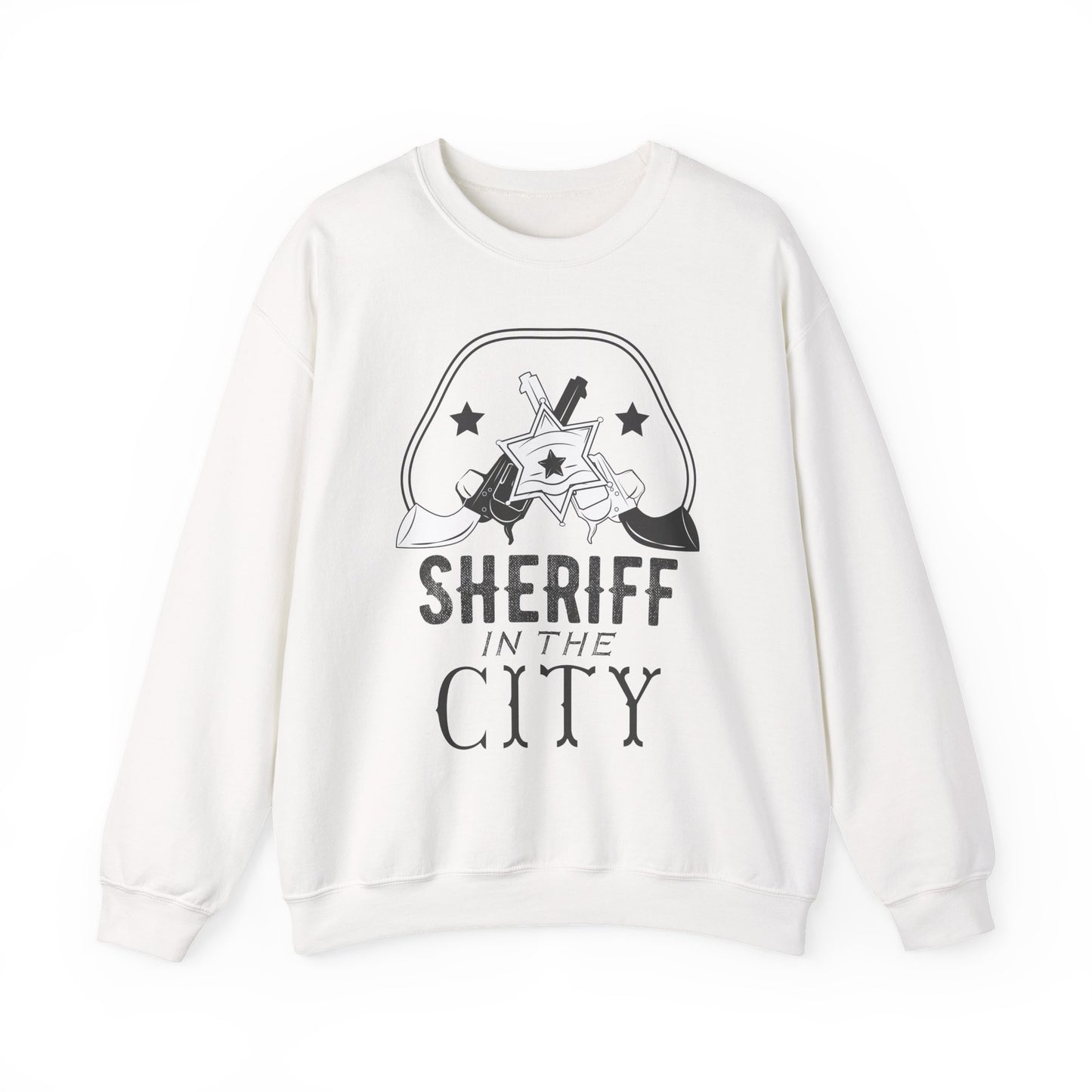 Crewneck Sweatshirt - Sheriff in the City