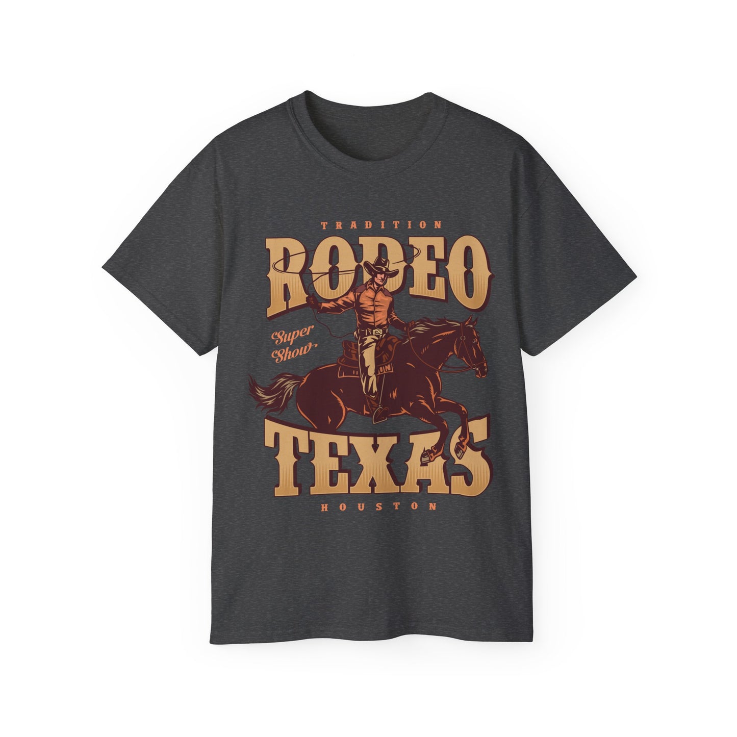 Unisex Ultra Cotton Tee - Tradition Rodeo Super Show - Houston, Texas
