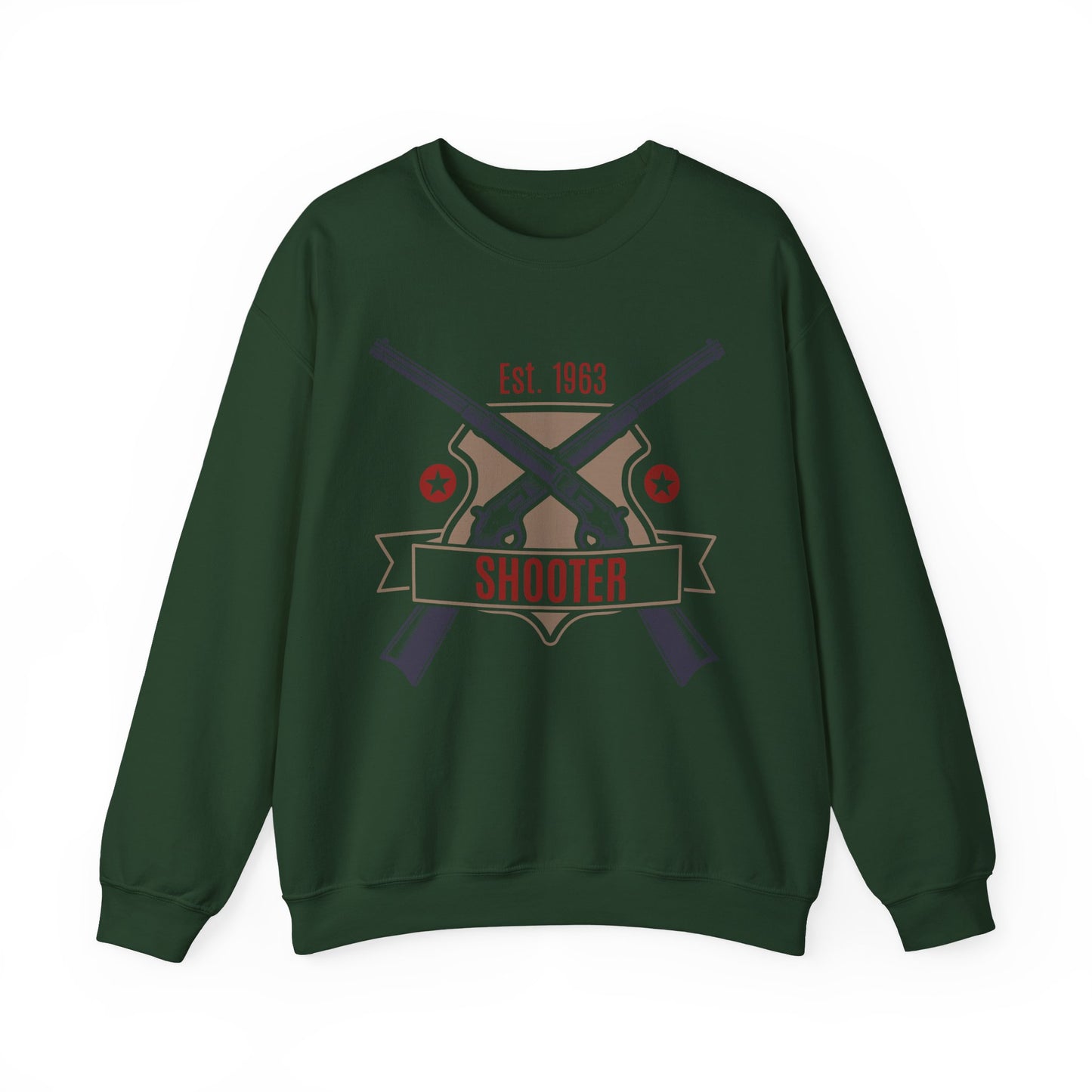Crewneck Sweatshirt - Shooter - Revolver