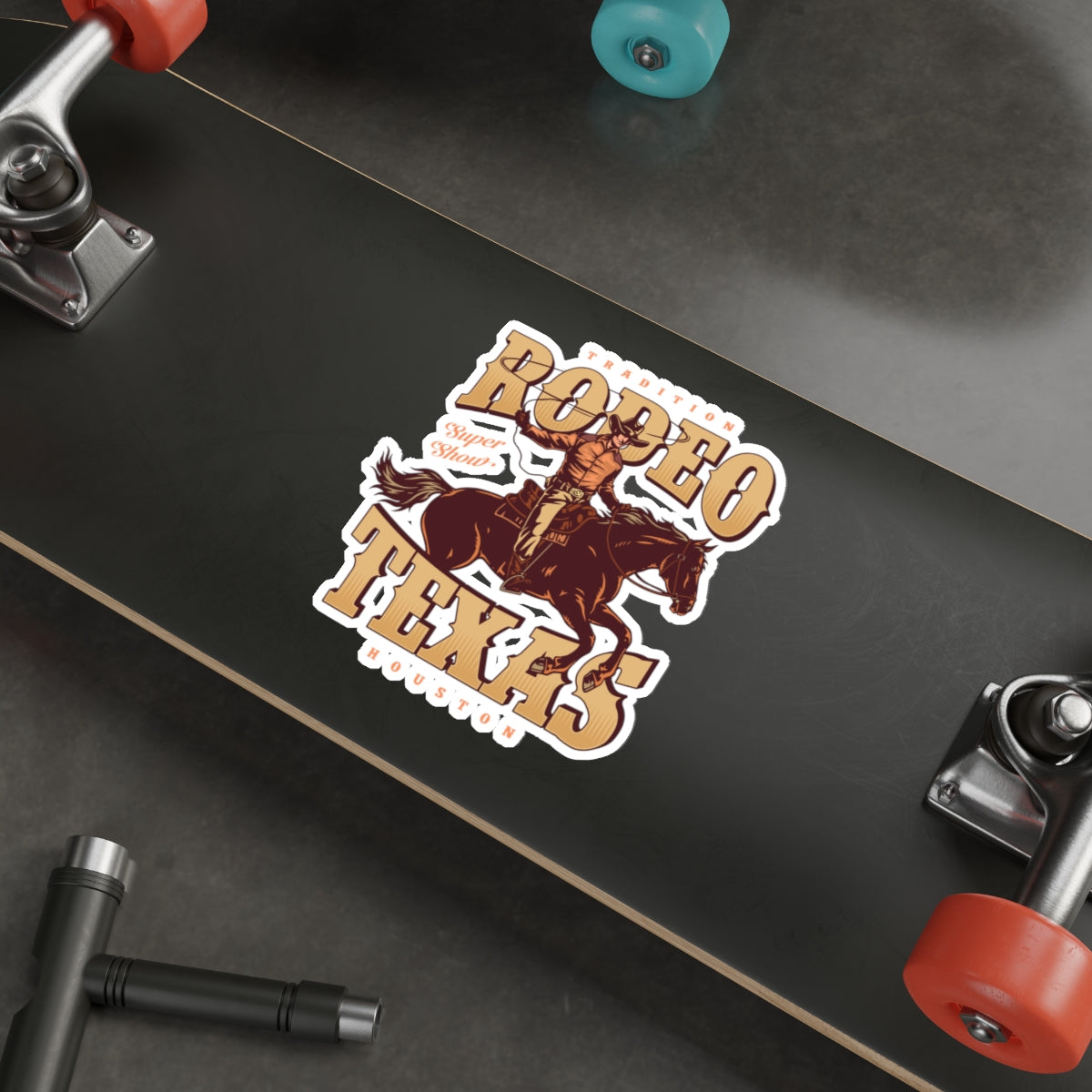 Die-cut stickers - Tradition Rodeo Super Show - Houston, Texas