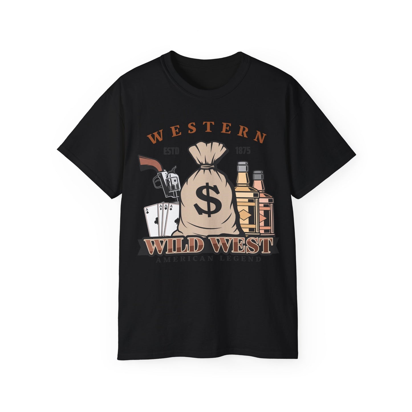 Unisex Ultra Cotton Tee - Western - Wild West - American Legend