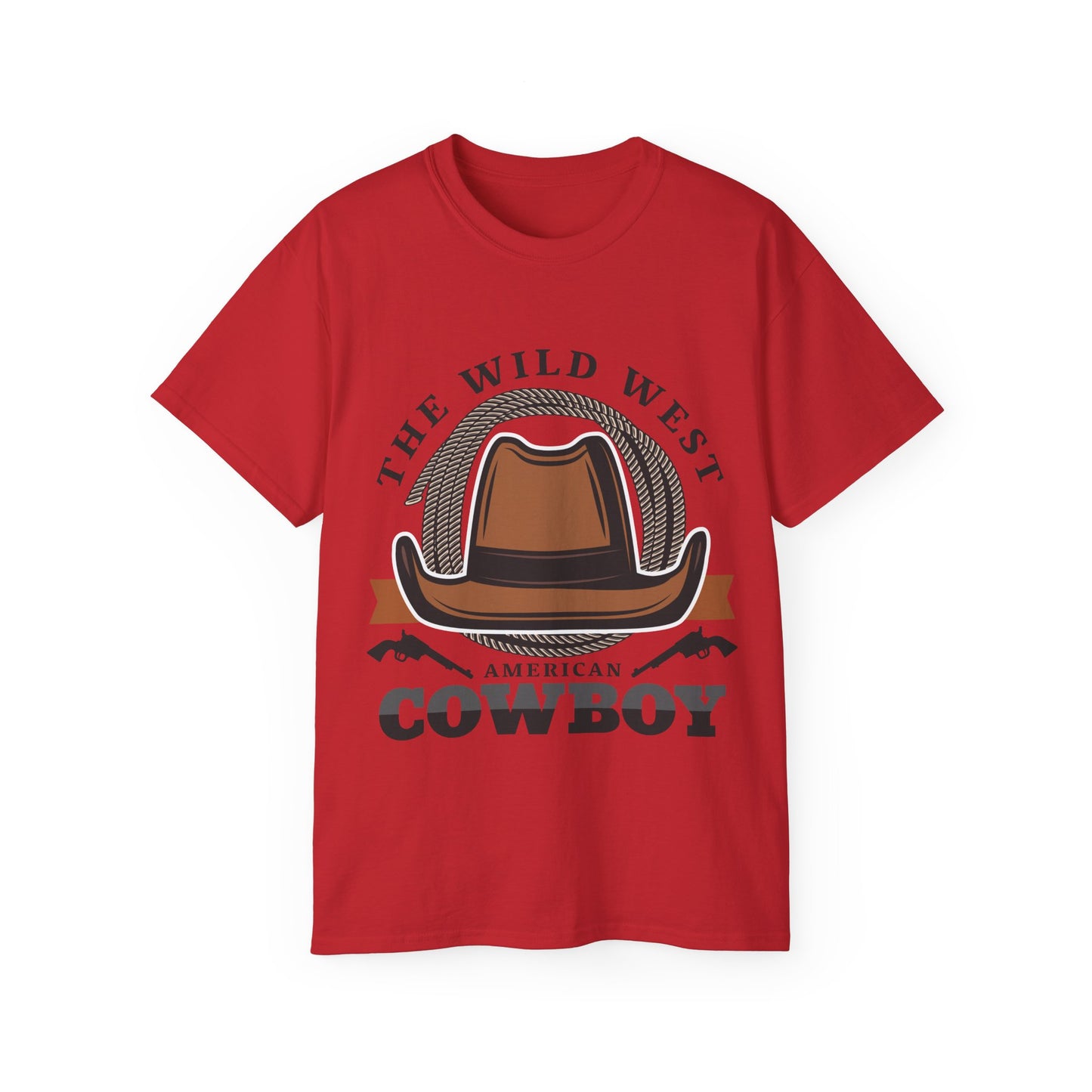 Unisex Ultra Cotton Tee - The Wild West - American Cowboy