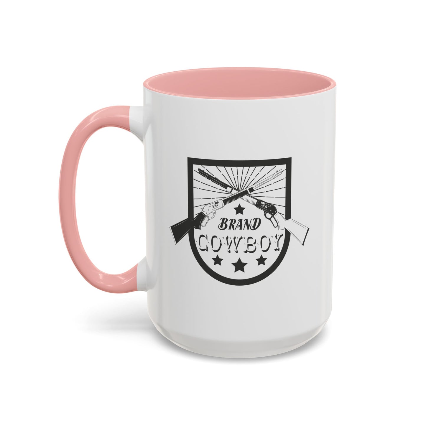 Accent Coffee Mug (11, 15oz) - Brand Cowboy