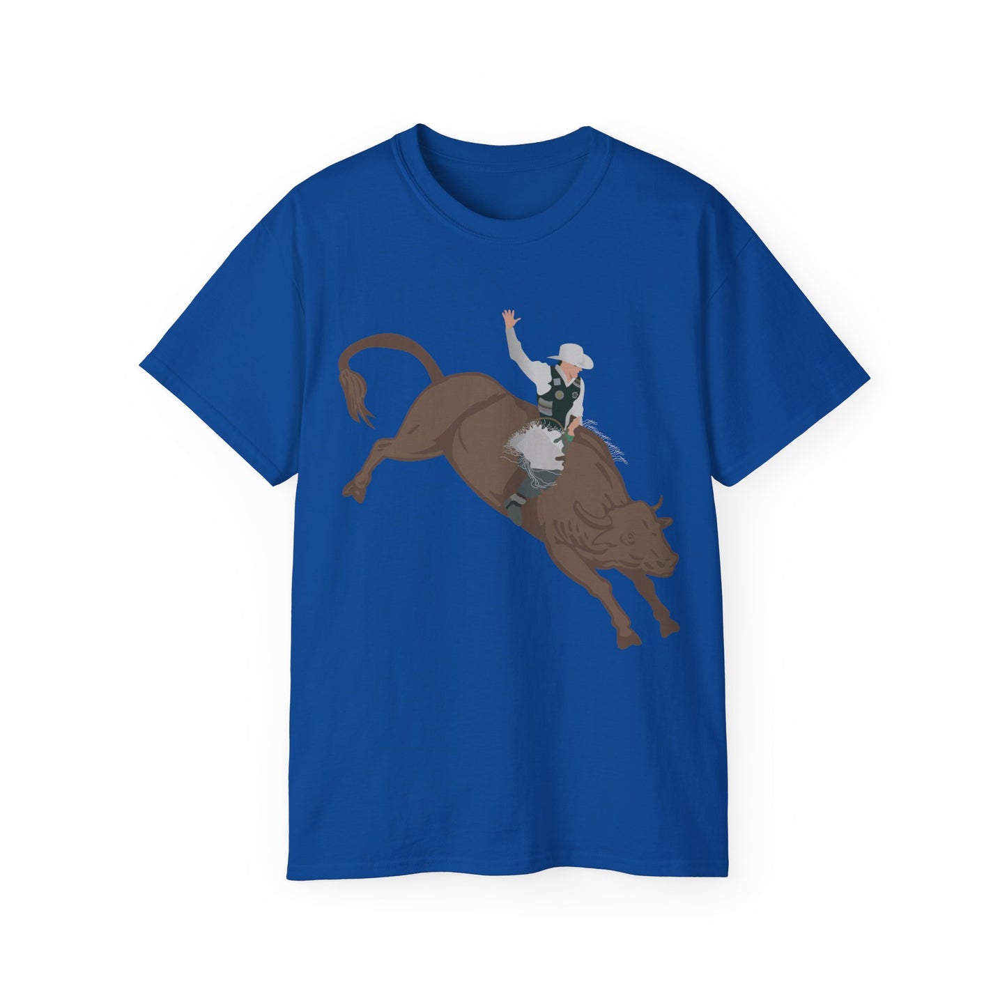 Unisex Ultra Cotton Tee - Cowboy - V2