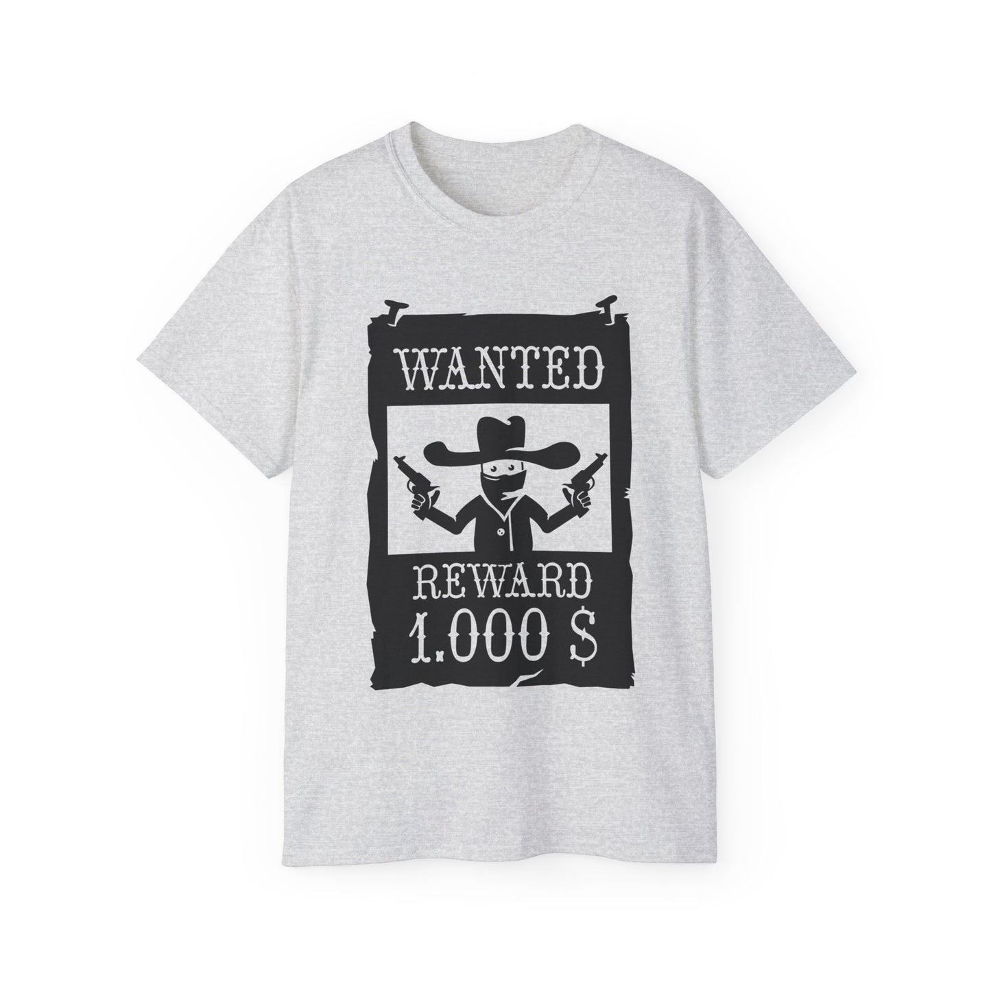 Unisex Ultra Cotton Tee - Wanted Poster X 300