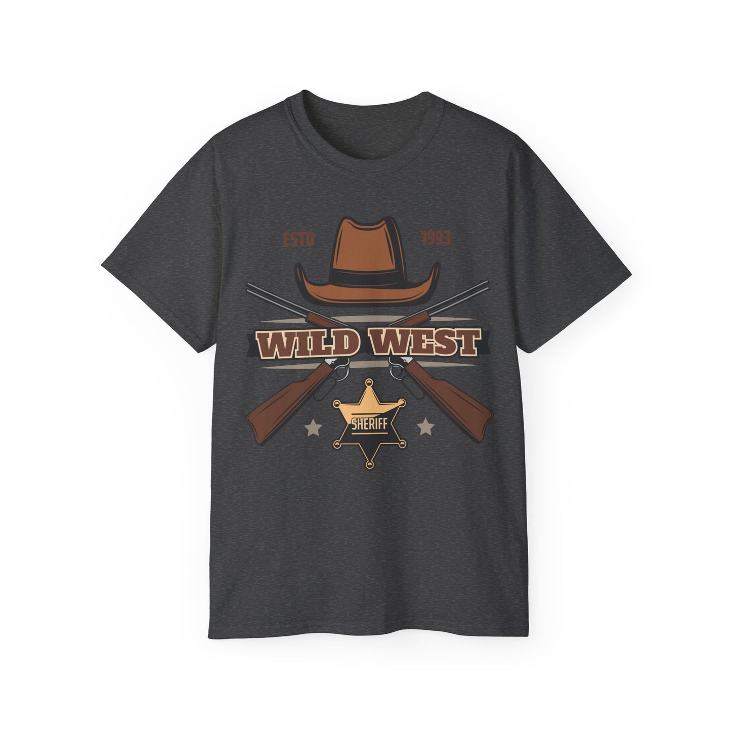 Unisex Ultra Cotton Tee - Wild West - Sheriff